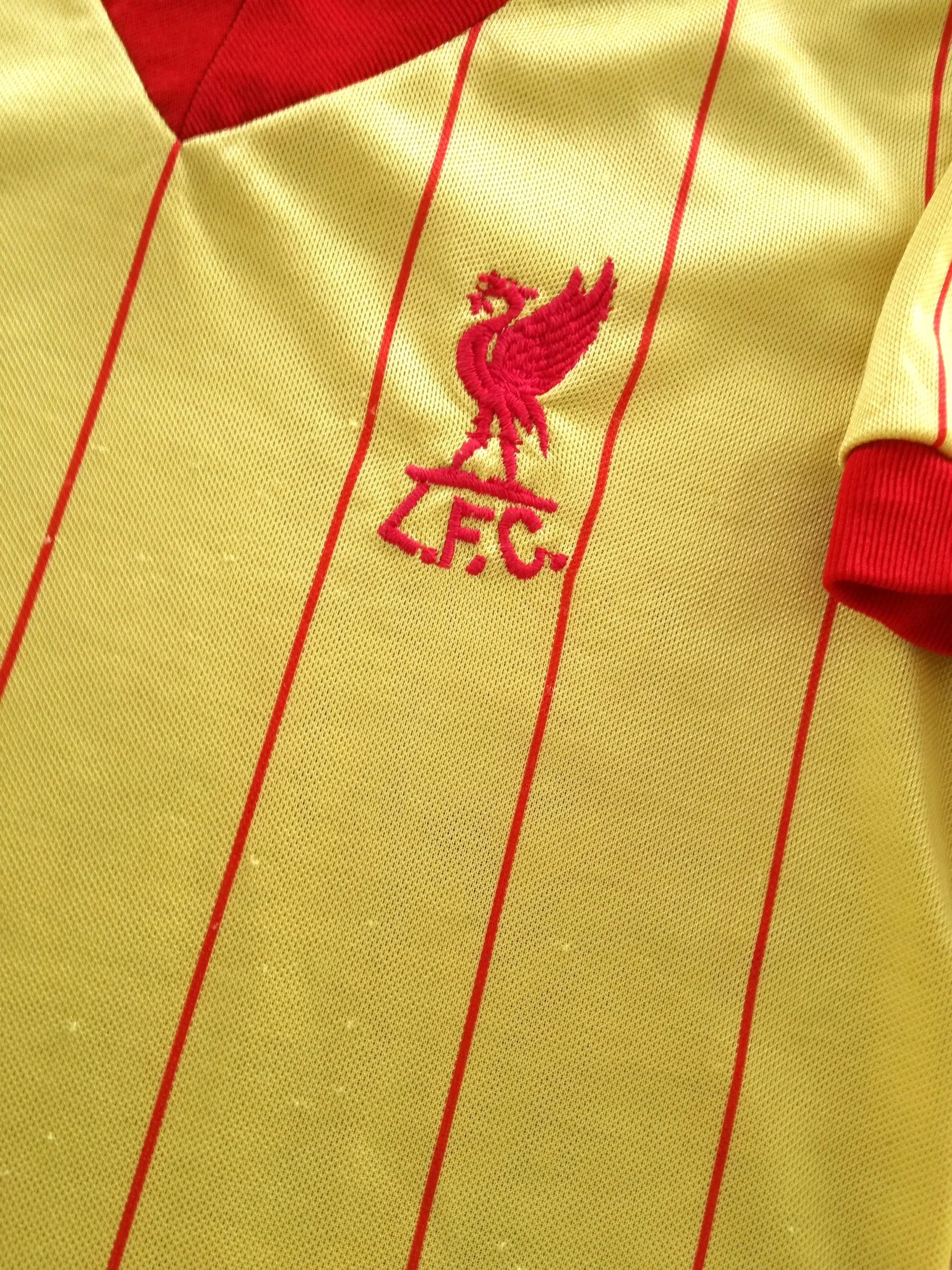 1981/82 Liverpool Away Football Shirt (Kids) - Image 3