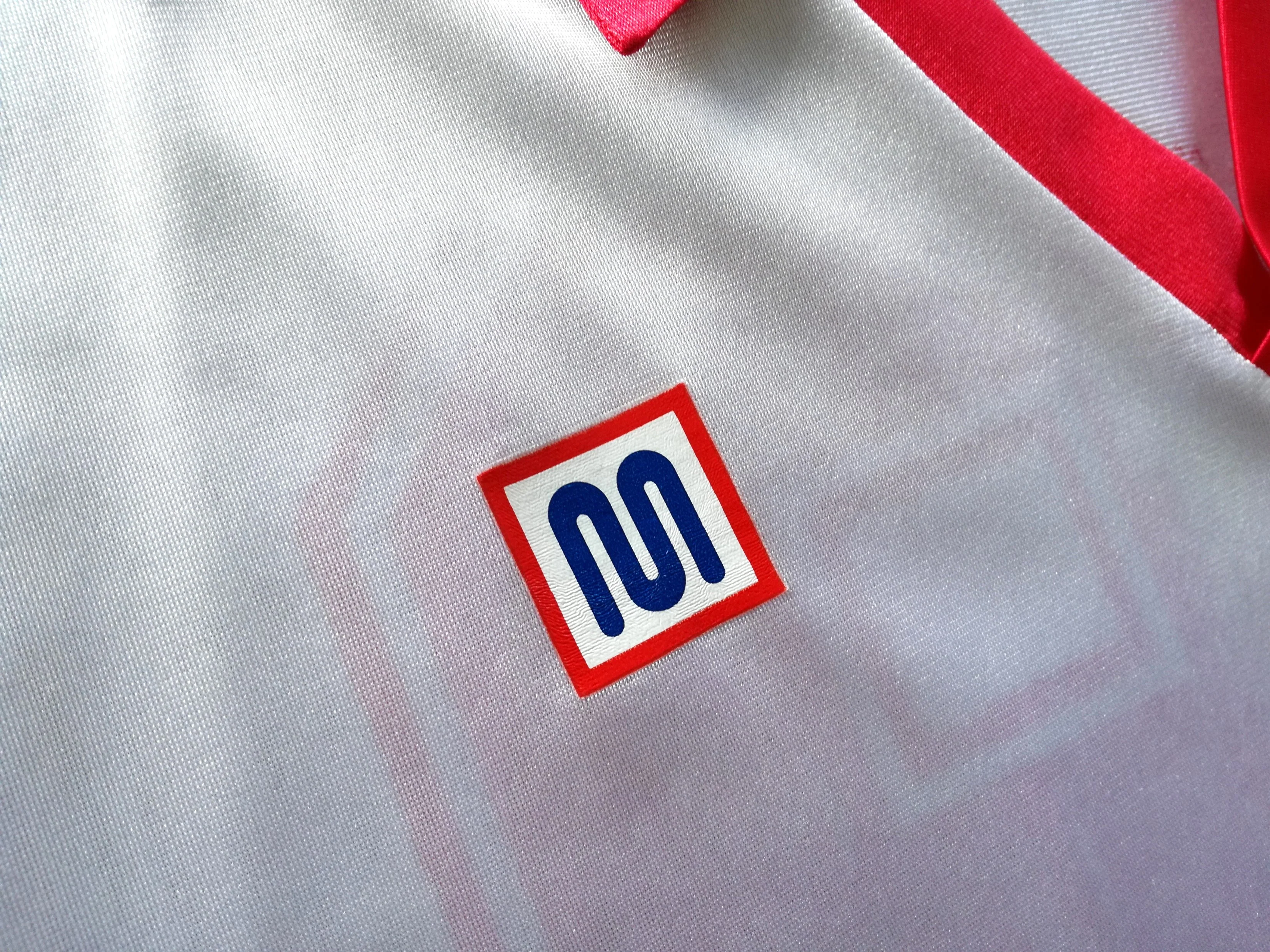 1984/85 Catalonia Away Player Issue Football Shirt #18 (L) - Image 3