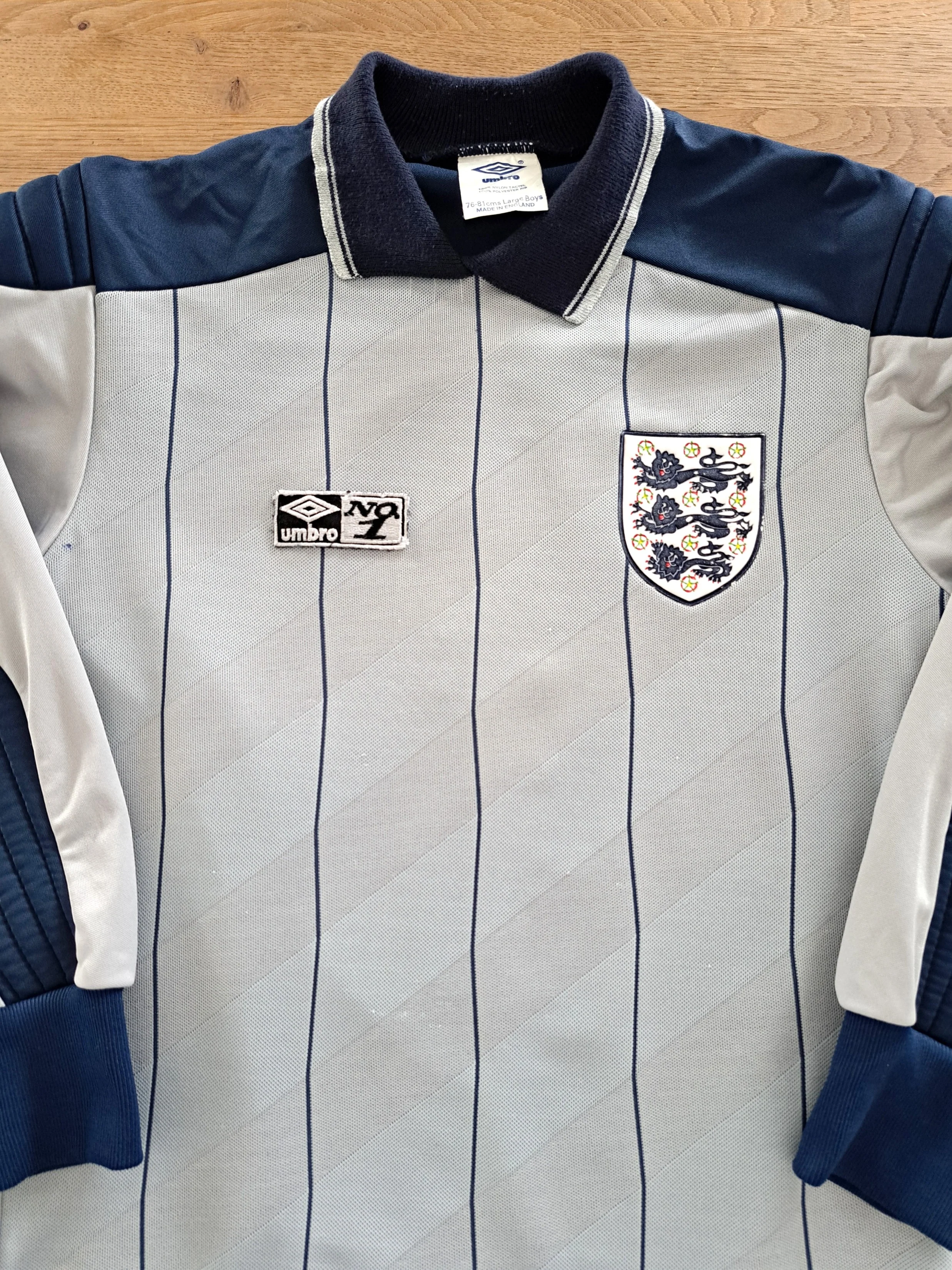 1984/85 England GK Football Shirt #1 (Kids) - Image 2