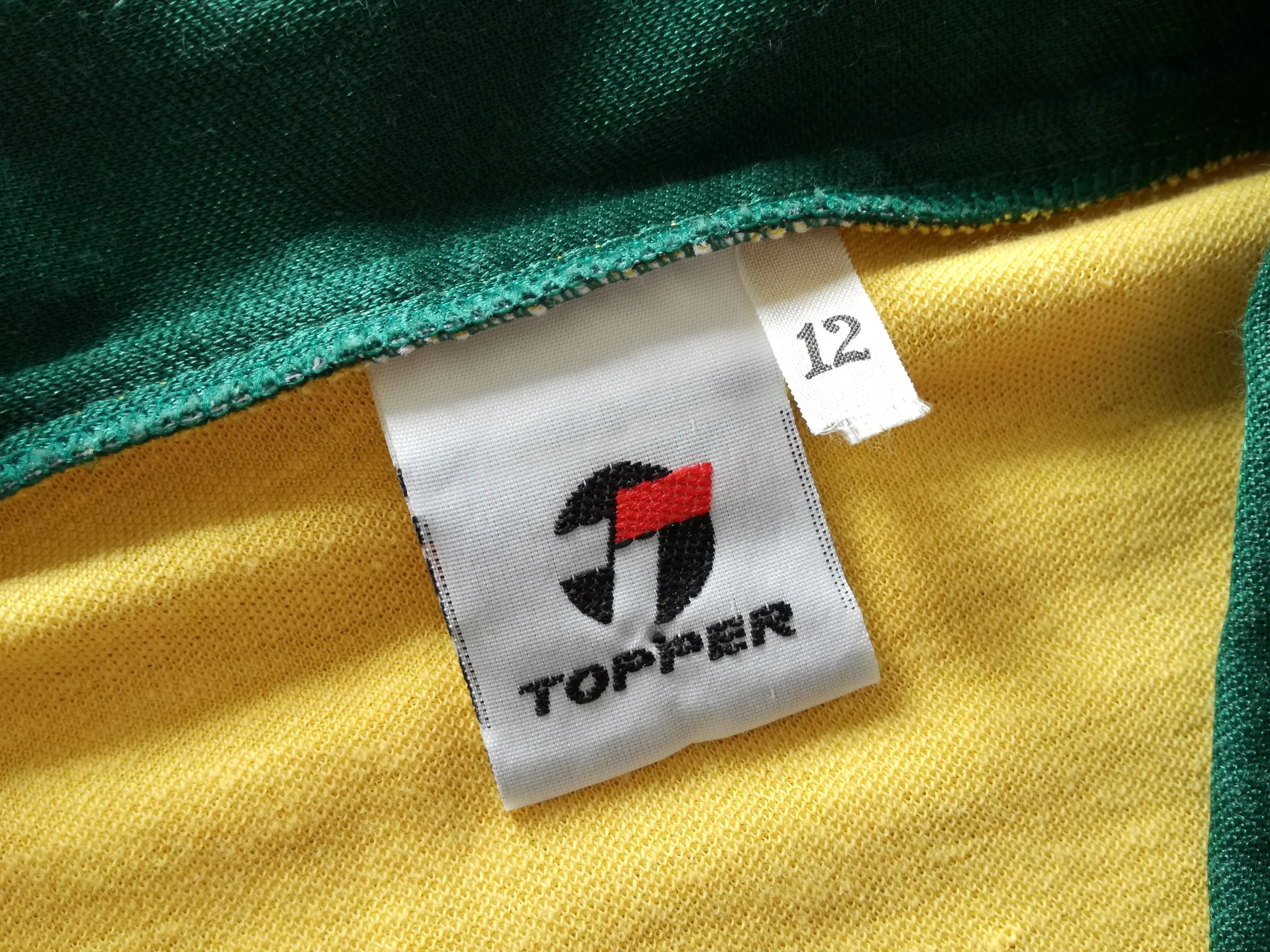 1985/86 Brazil Home Football Shirt (M) - Image 5