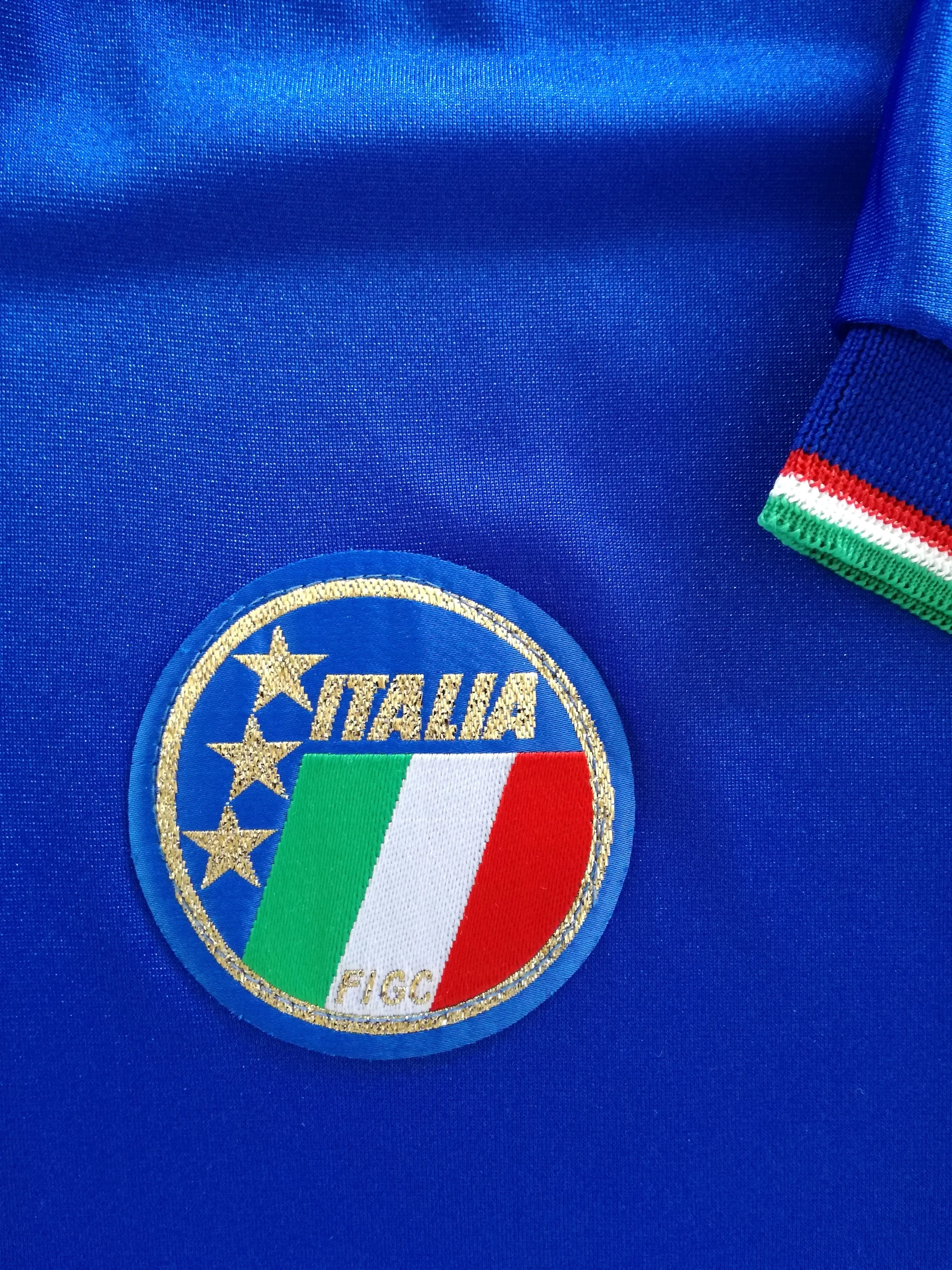 1985/86 Italy Home Football Shirt (M) - Image 3