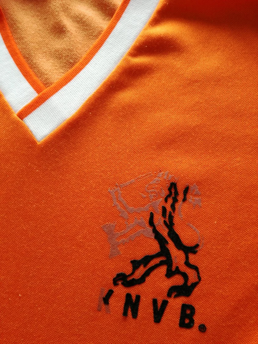 1985/86 Netherlands Home Football Shirt (XL) - Image 3