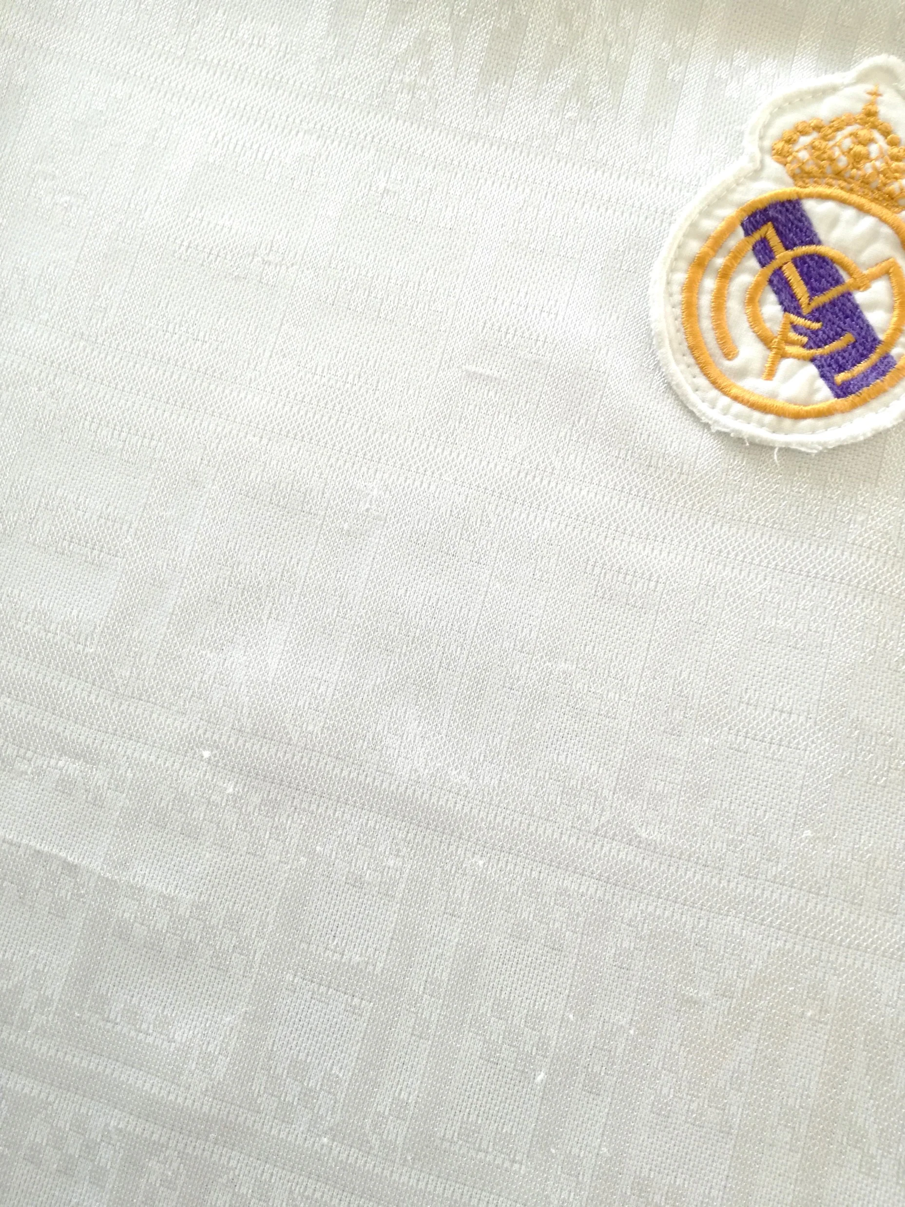 1986/87 Real Madrid Home Football Shirt (S) - Image 4