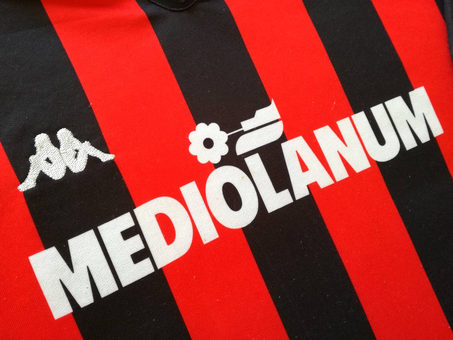1988/89 AC Milan 'Primavera' Home Football Shirt. (M) - Image 3