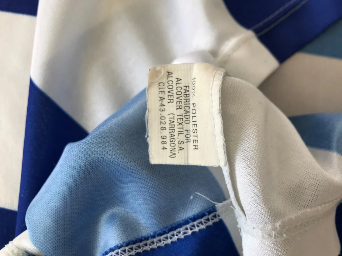 1987/88 Espanyol Home Football Shirt (XXL) - Image 7