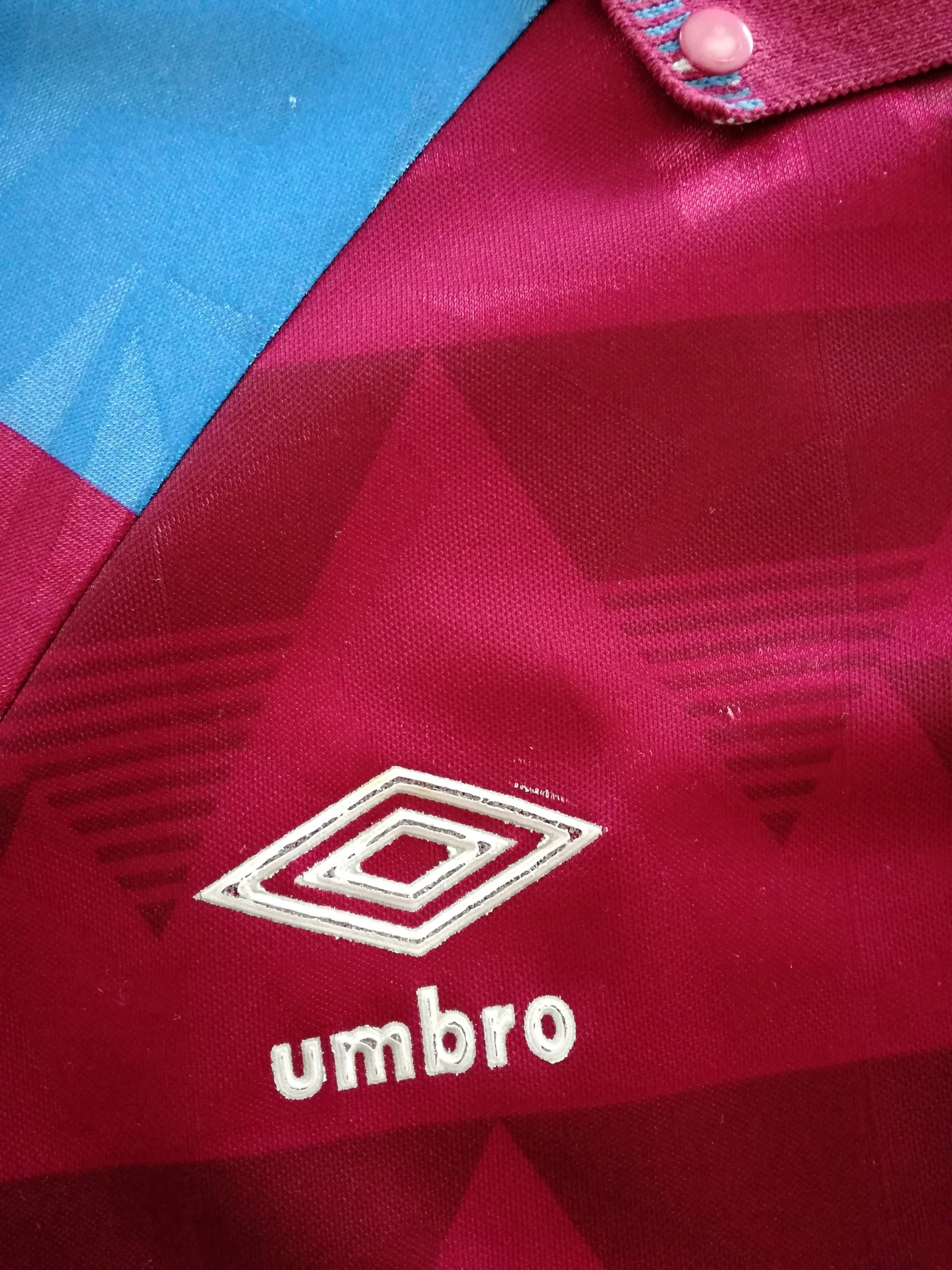 1990/91 Aston Villa Home Football Shirt (M) - Image 5