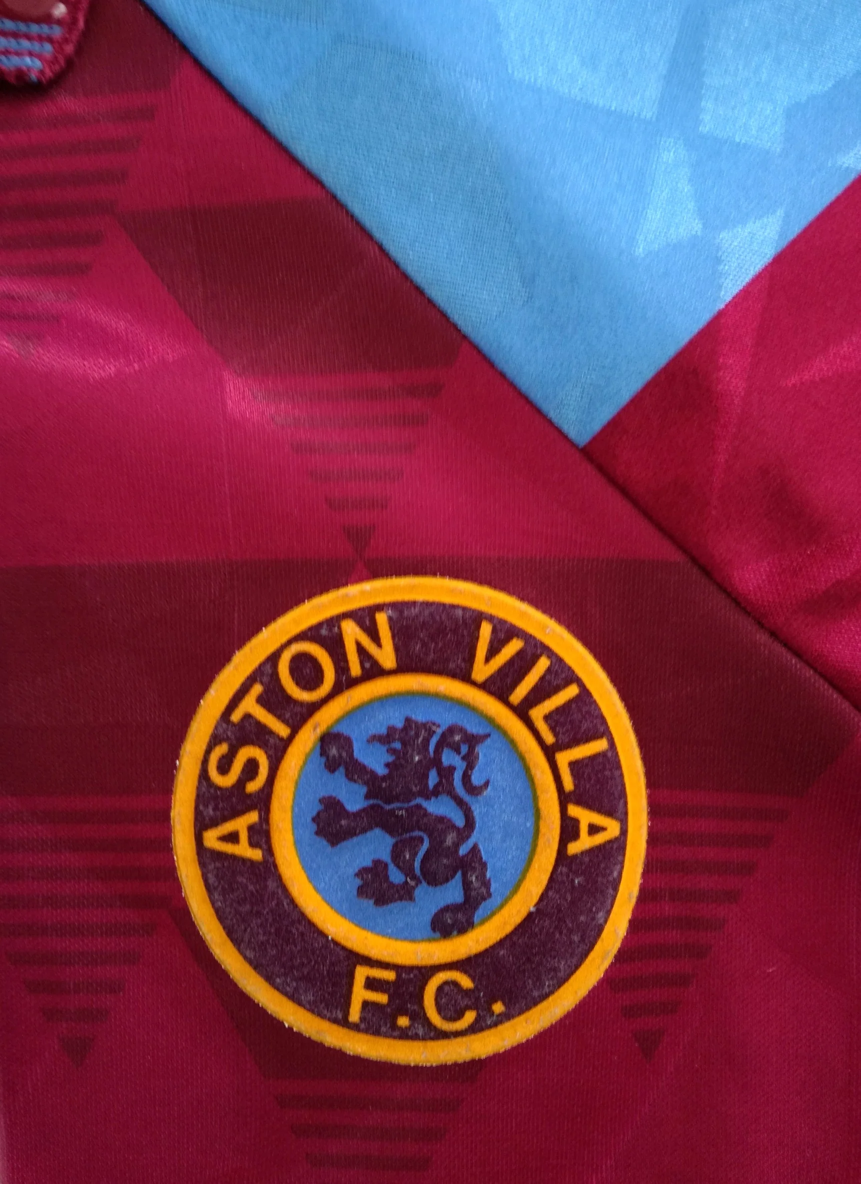 1990/91 Aston Villa Home Football Shirt (XL) - Image 3