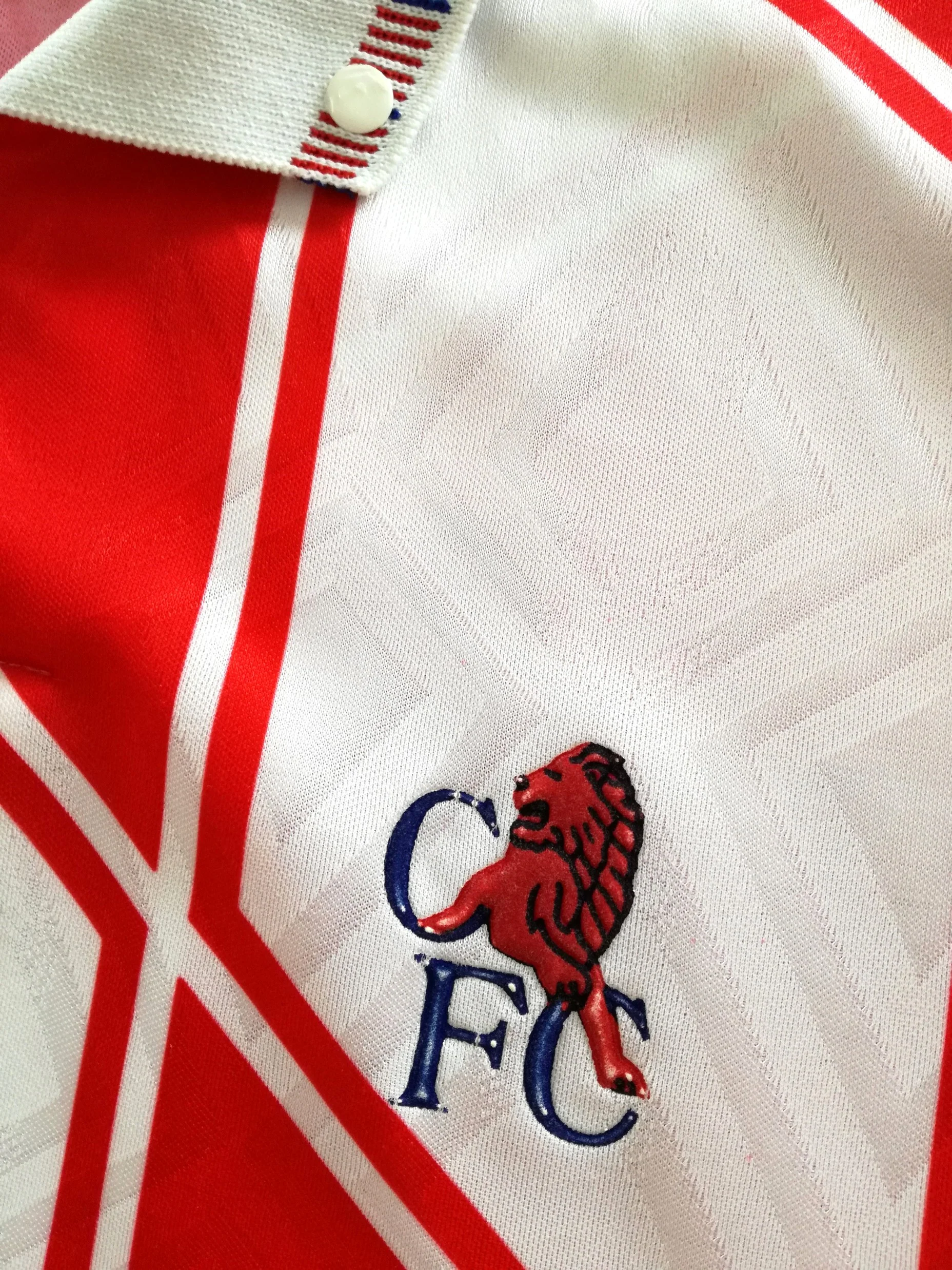 1990/91 Chelsea Away Football Shirt (XL) - Image 5