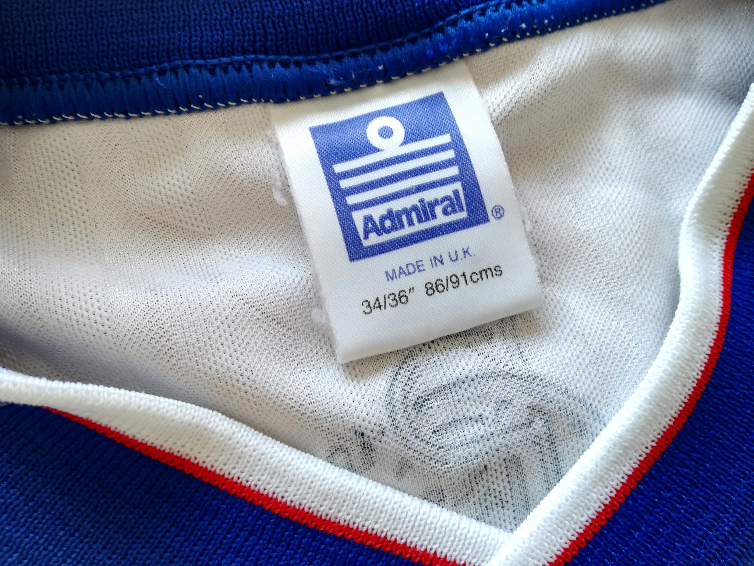 1990/91 Rangers Away Football Shirt (S) - Image 2