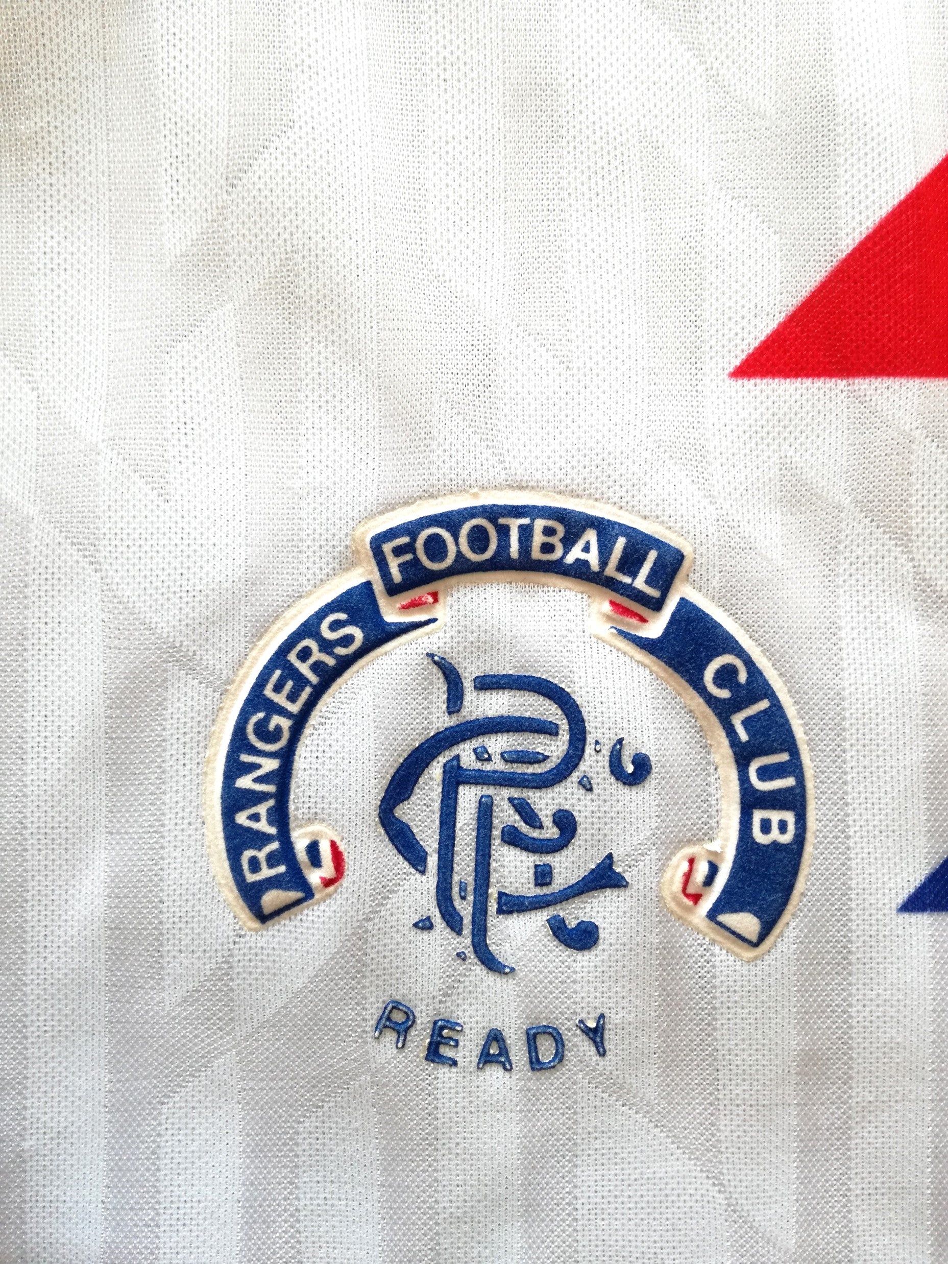 1990/91 Rangers Away Football Shirt (S) - Image 4