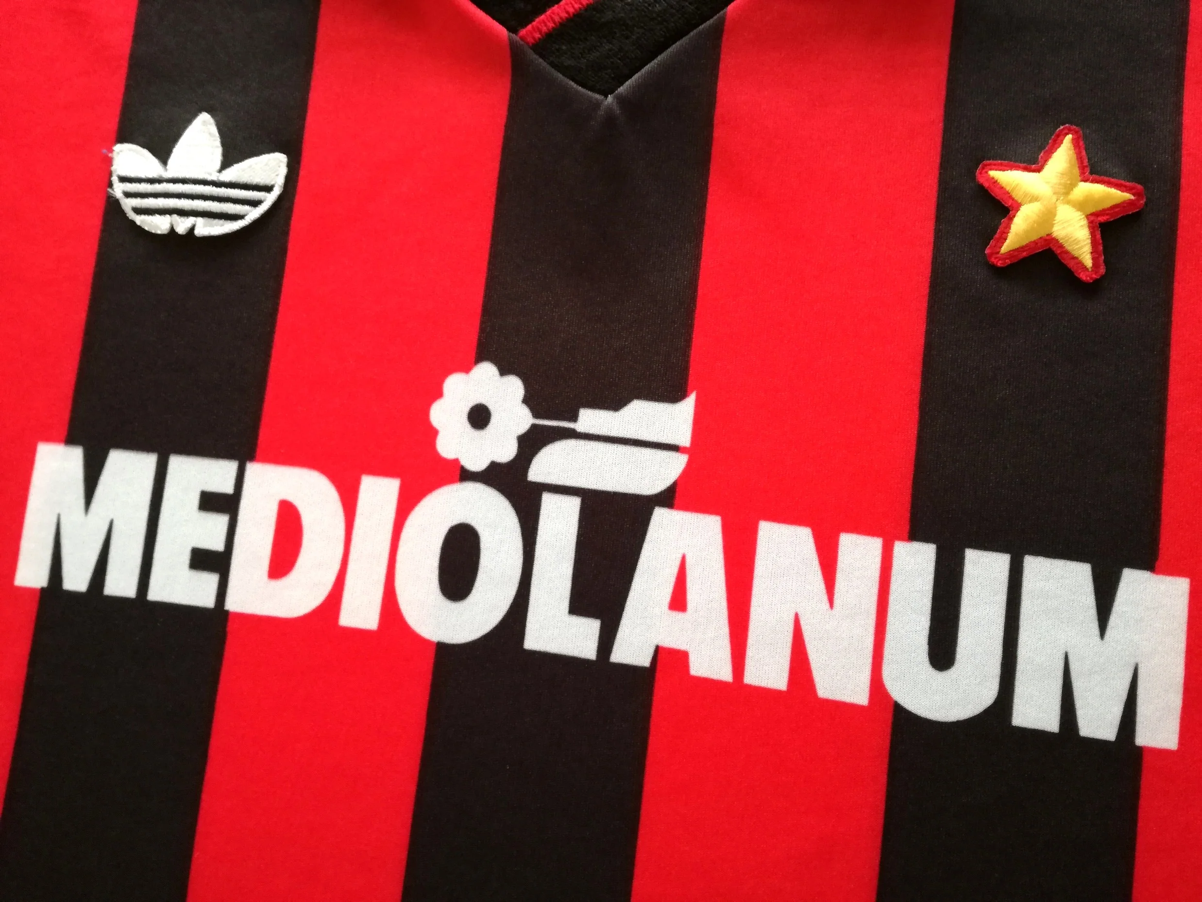 1990/91 AC Milan Home Football Shirt (M) - Image 3