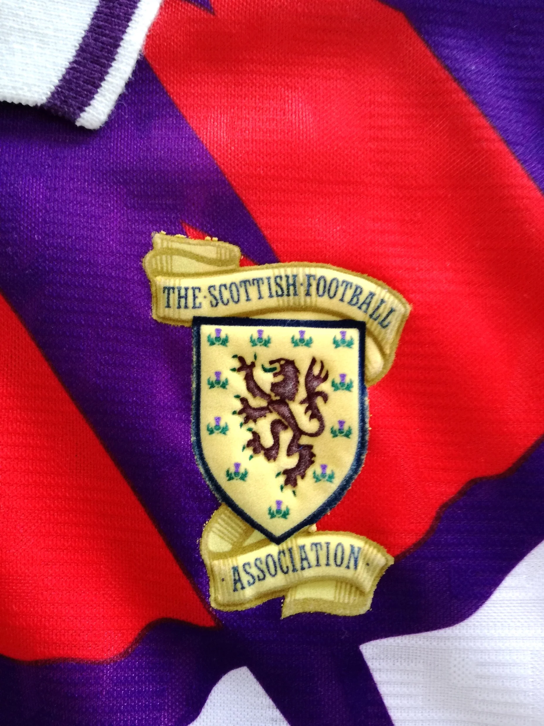 1991/92 Scotland Away Football Shirt (S) - Image 5