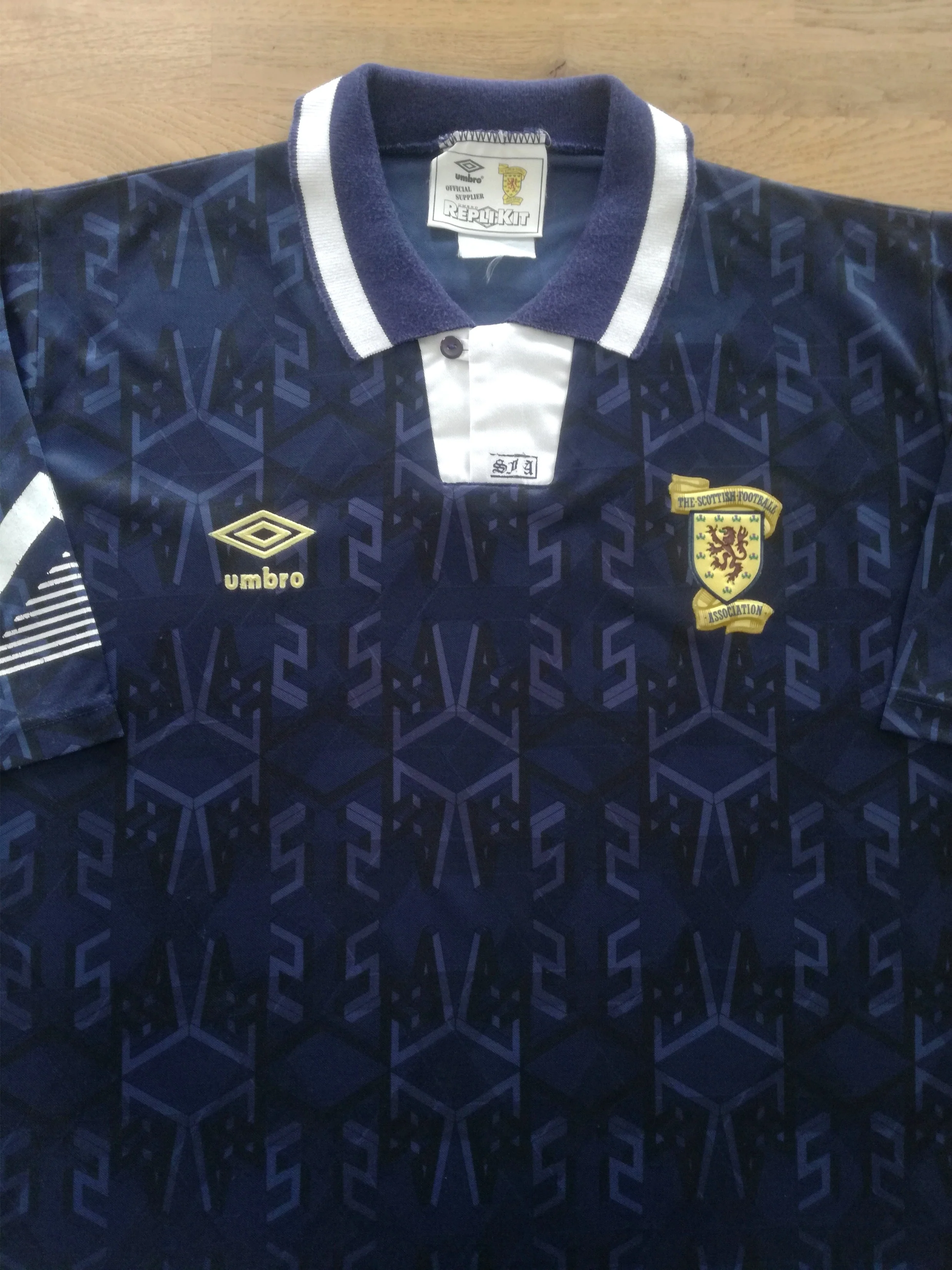 1991/92 Scotland Home Football Shirt (L)