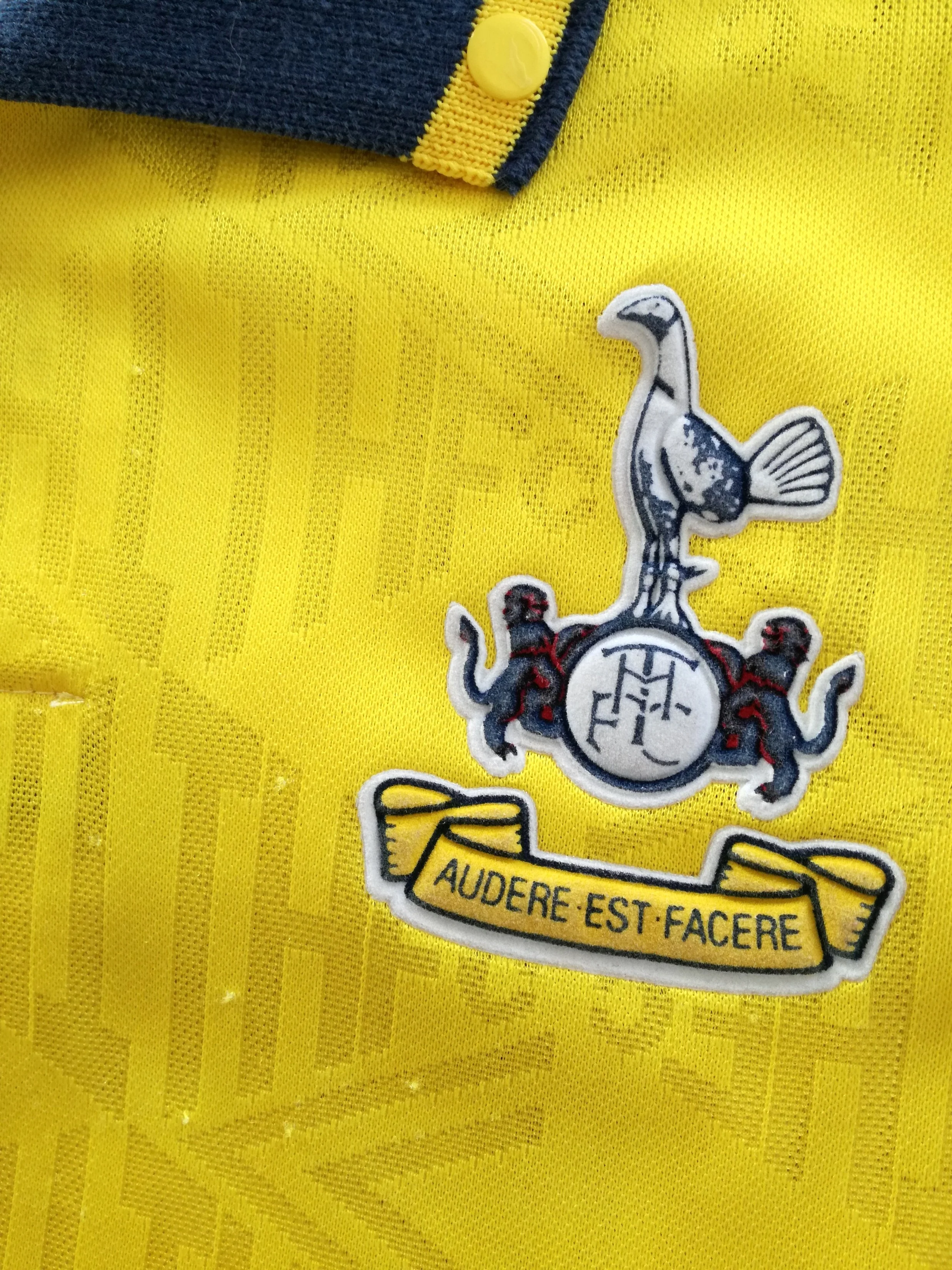 1991/92 Tottenham Away Football Shirt (Kids) - Image 5