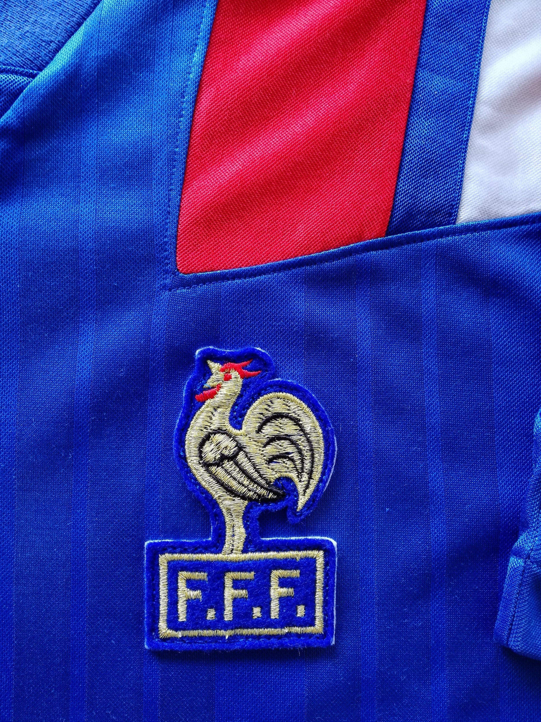 1992/93 France Home Football Shirt (M) - Image 5
