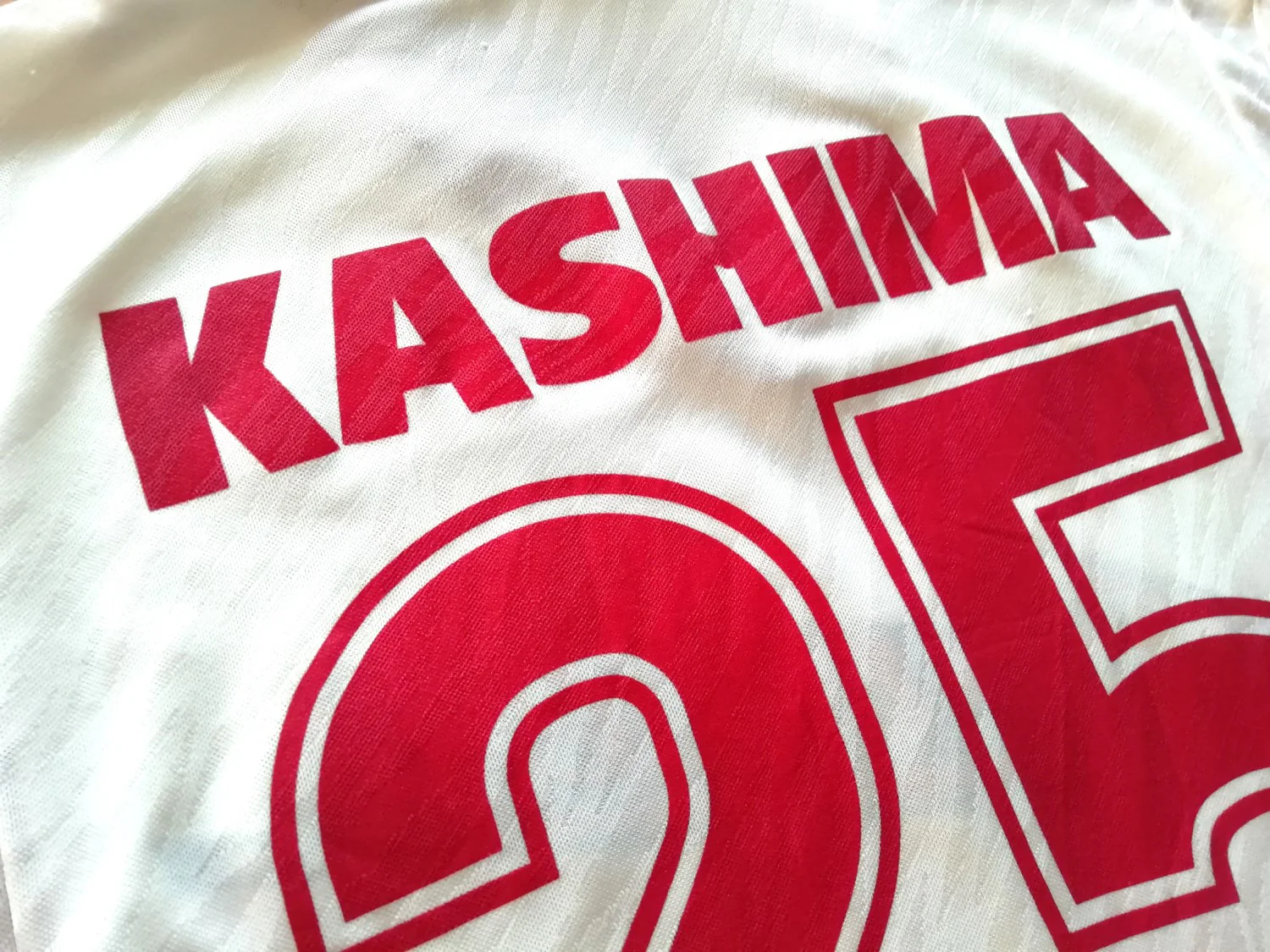 1992 Kashima Antlers Away Football Shirt #25 (L) - Image 6