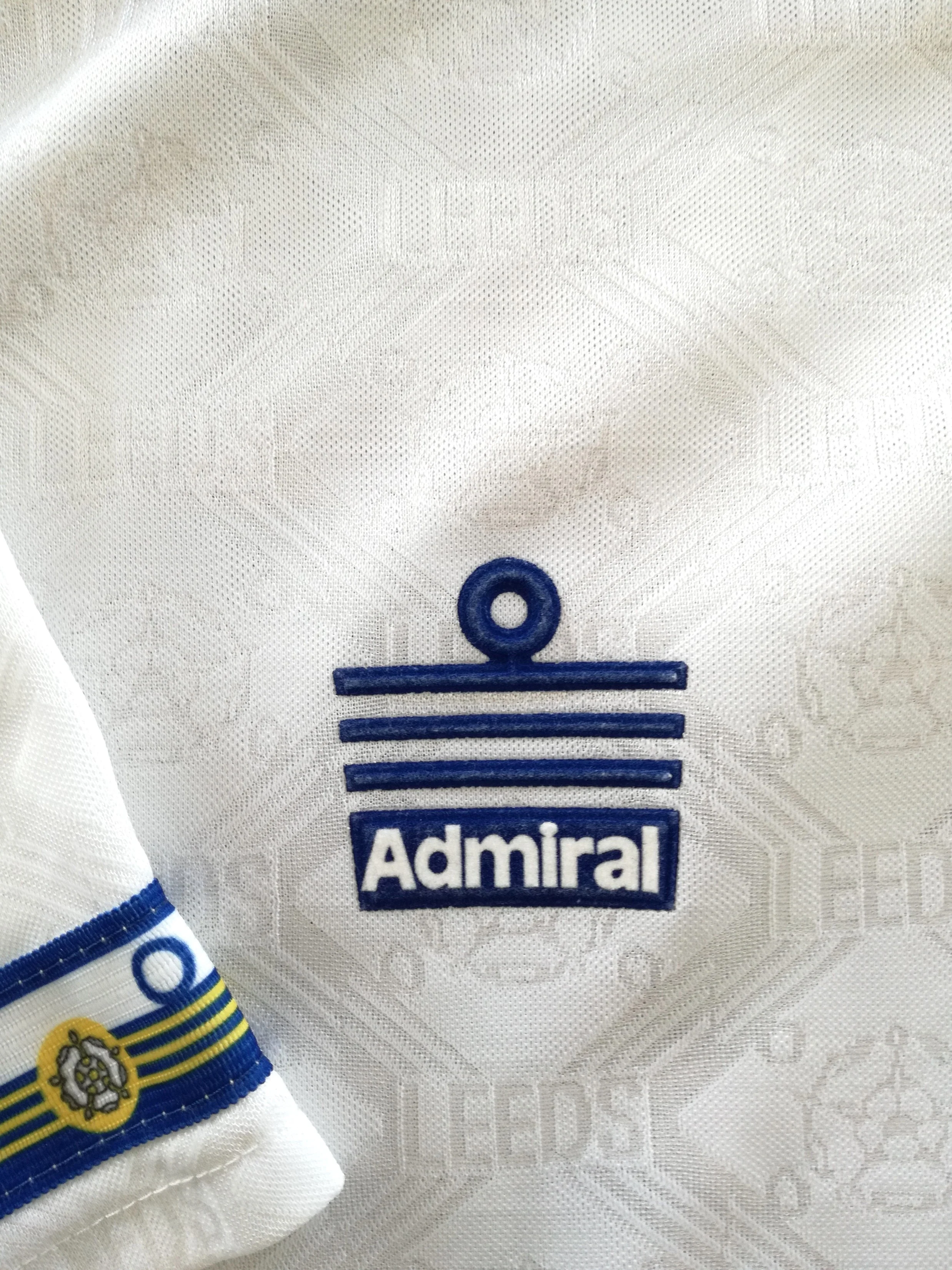 1992/93 Leeds United Home Football Shirt (L) - Image 6