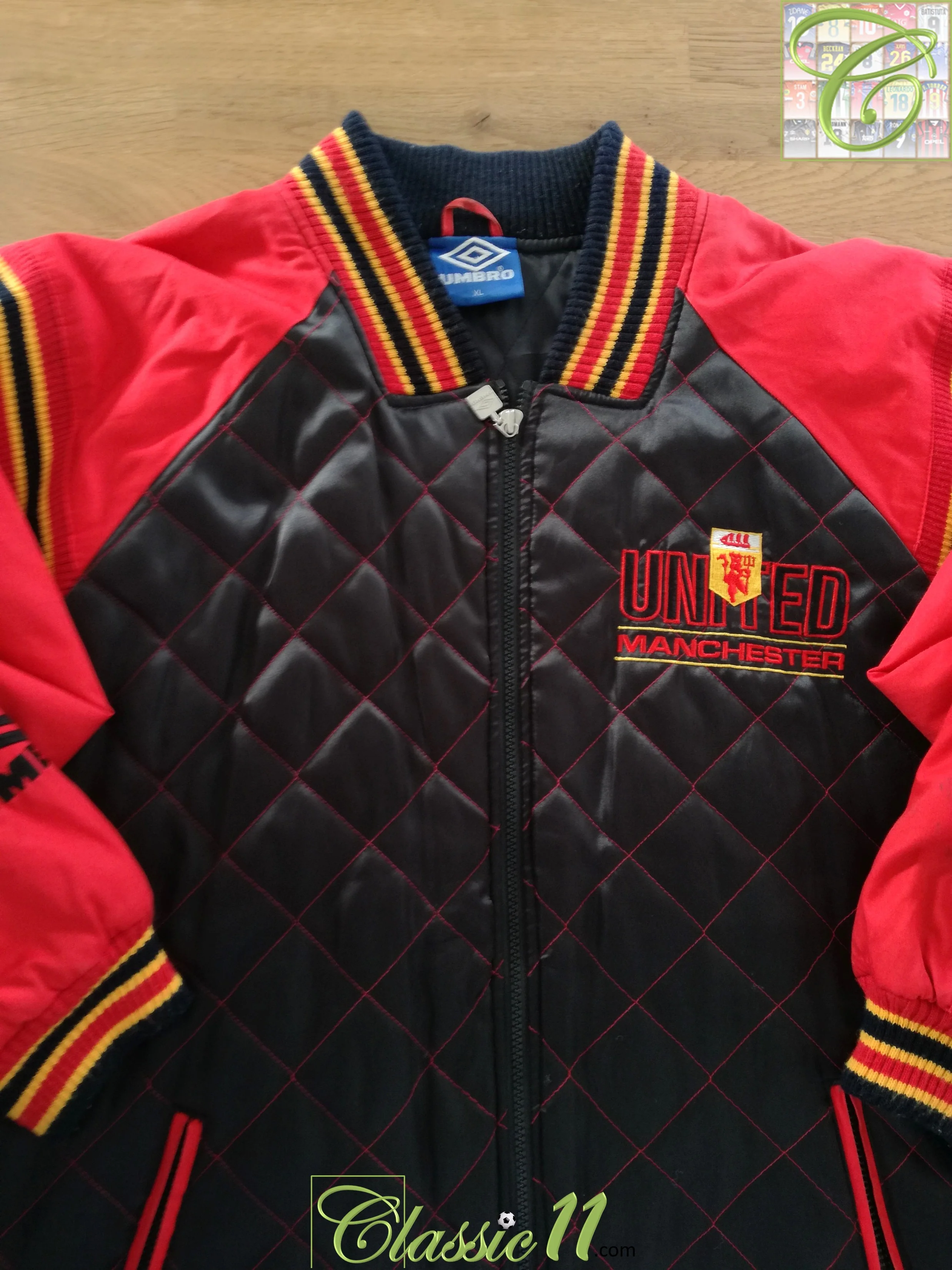 1992/93 Man Utd Bomber Jacket (XL)