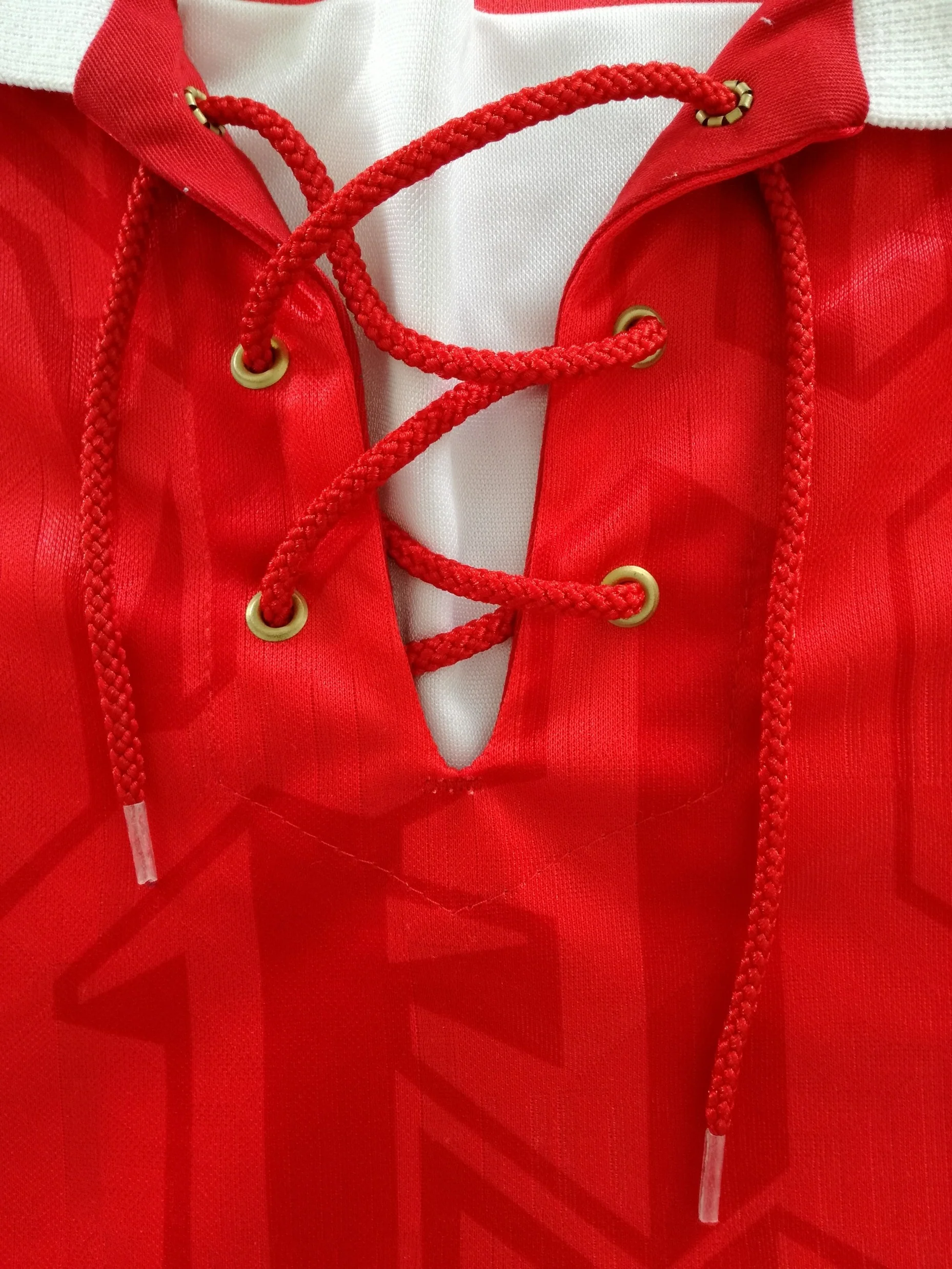 1992/93 Man Utd Home Football Shirt Cantona #7 (L) - Image 5