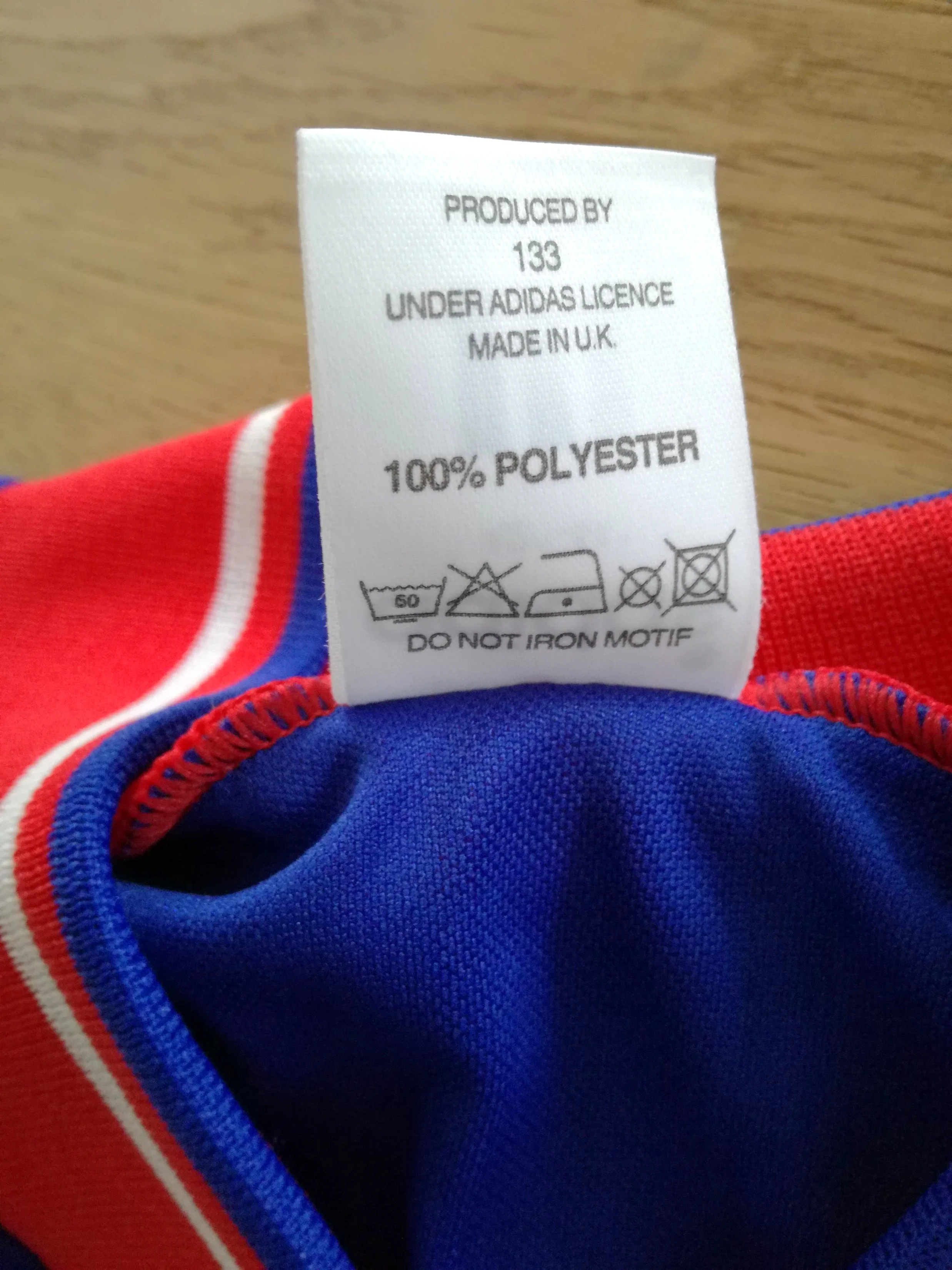 1992/93 Rangers Home Football Shirt (L) - Image 3