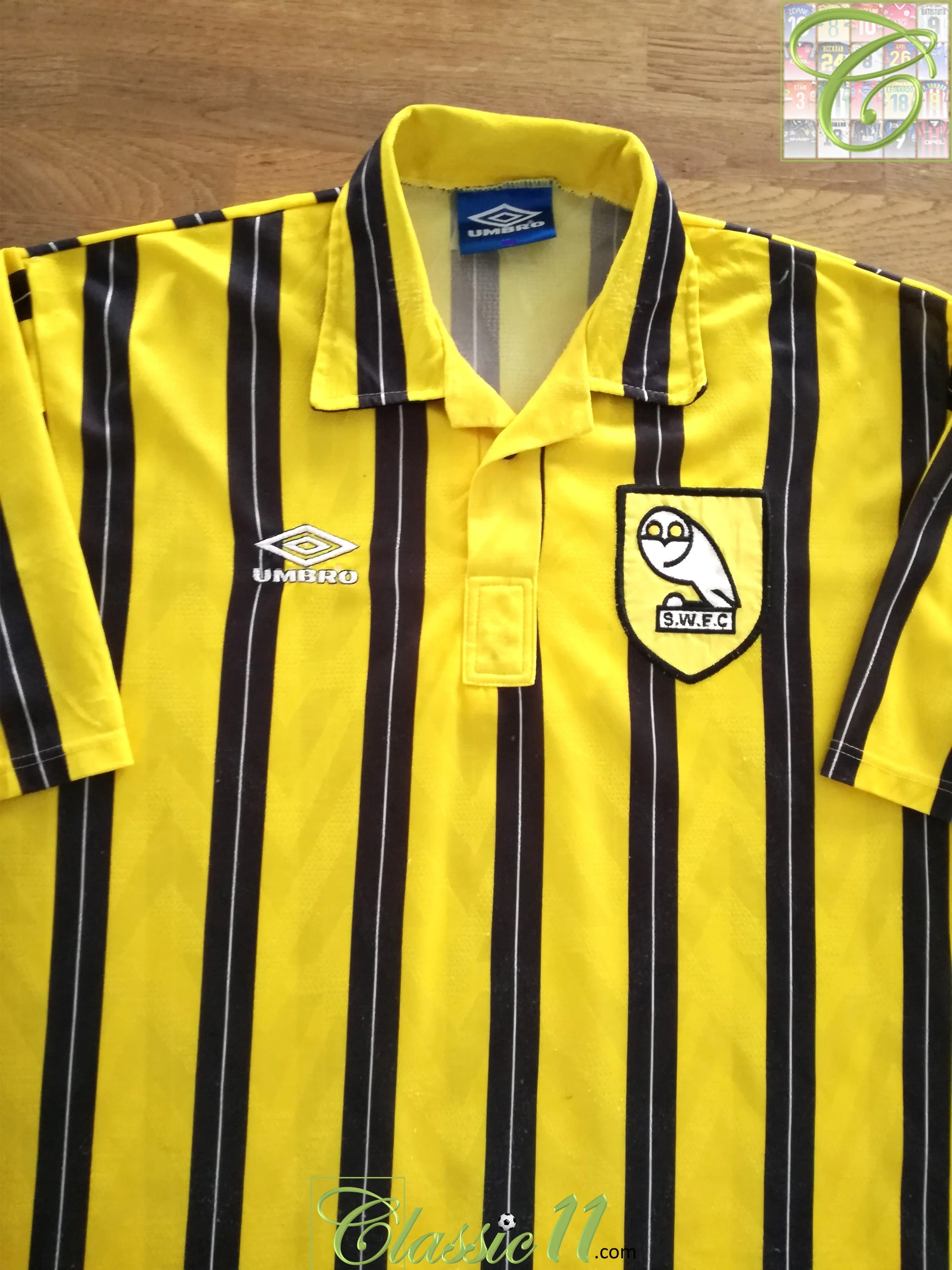 1992/93 Sheffield Wednesday Away Football Shirt (XL)