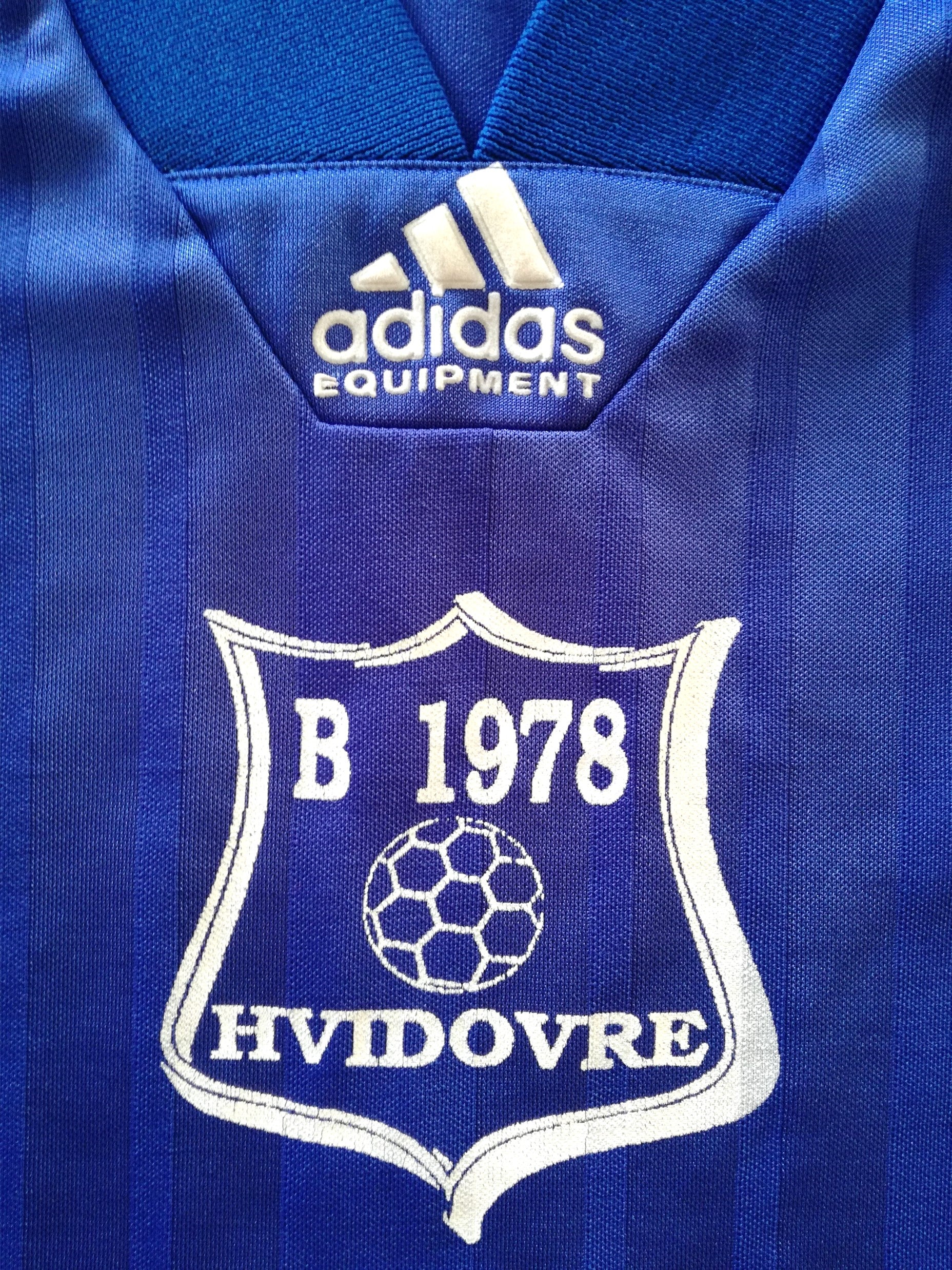 1992/93 Hvidovre Away Football Shirt #6 (XL) - Image 4