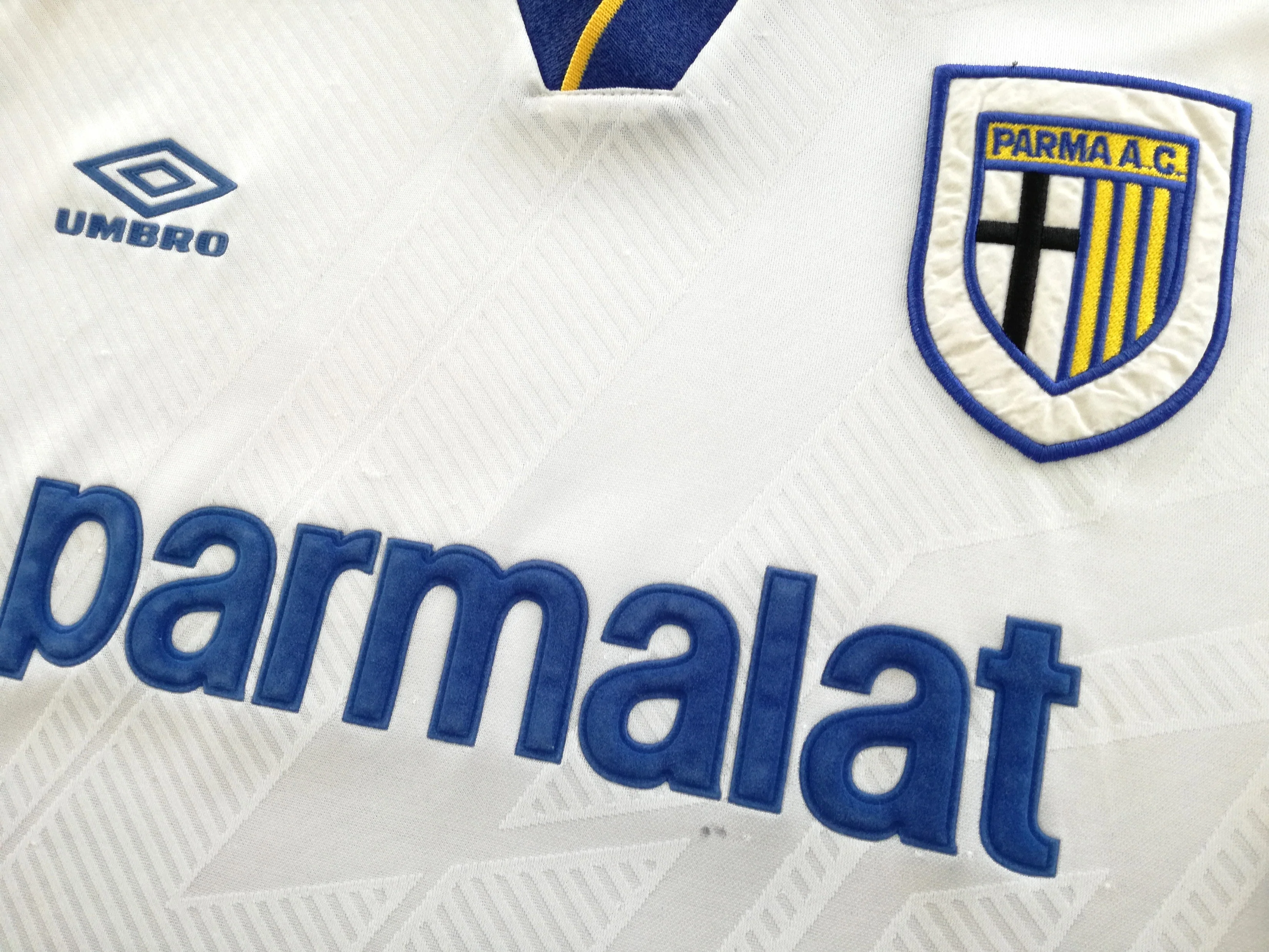 1993/94 Parma Home Football Shirt (XL) - Image 4