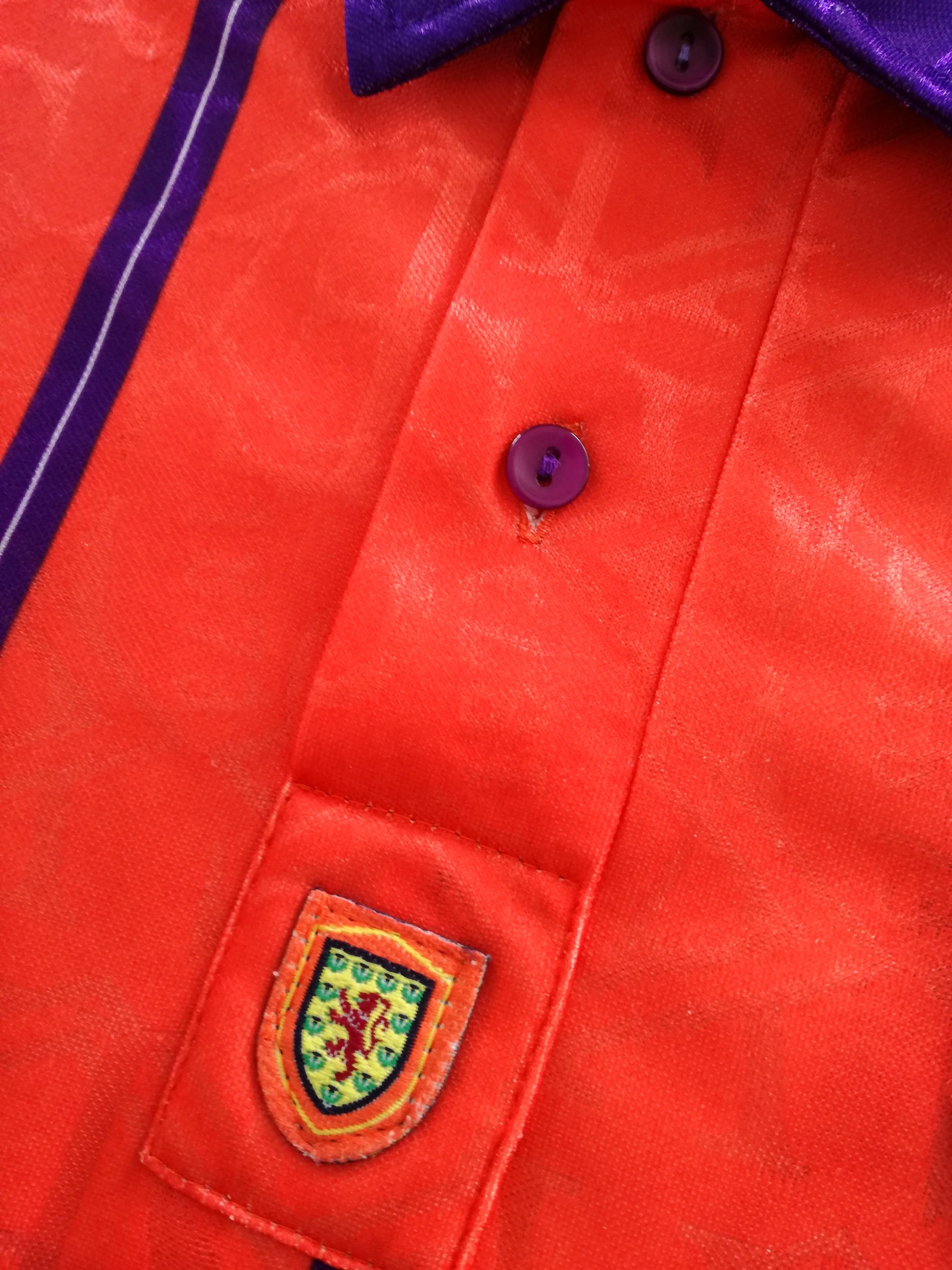1993/94 Scotland Away Football Shirt (L) - Image 5