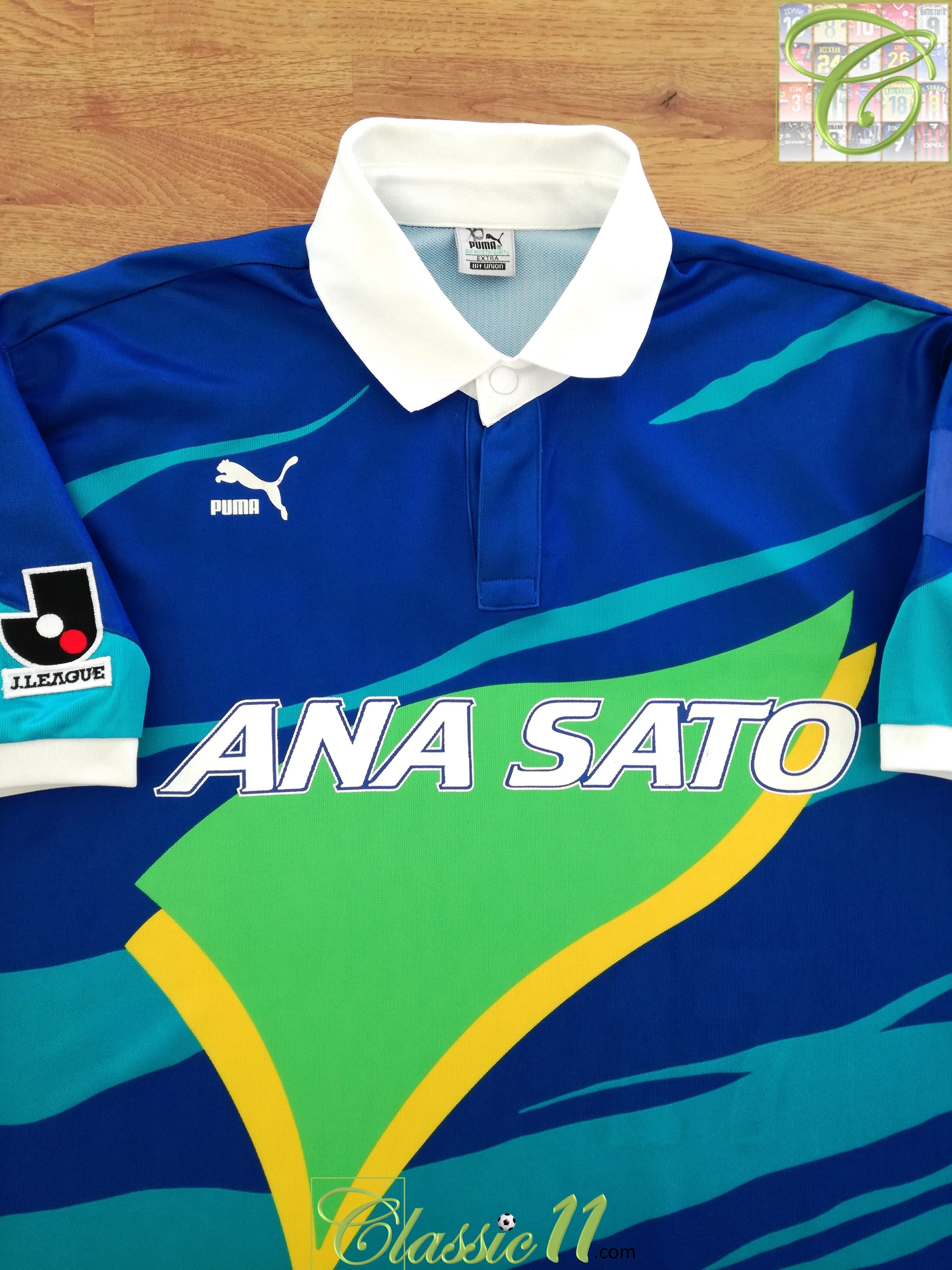 1993/94 Yokohama Flügels Away J.League Football Shirt (XL)