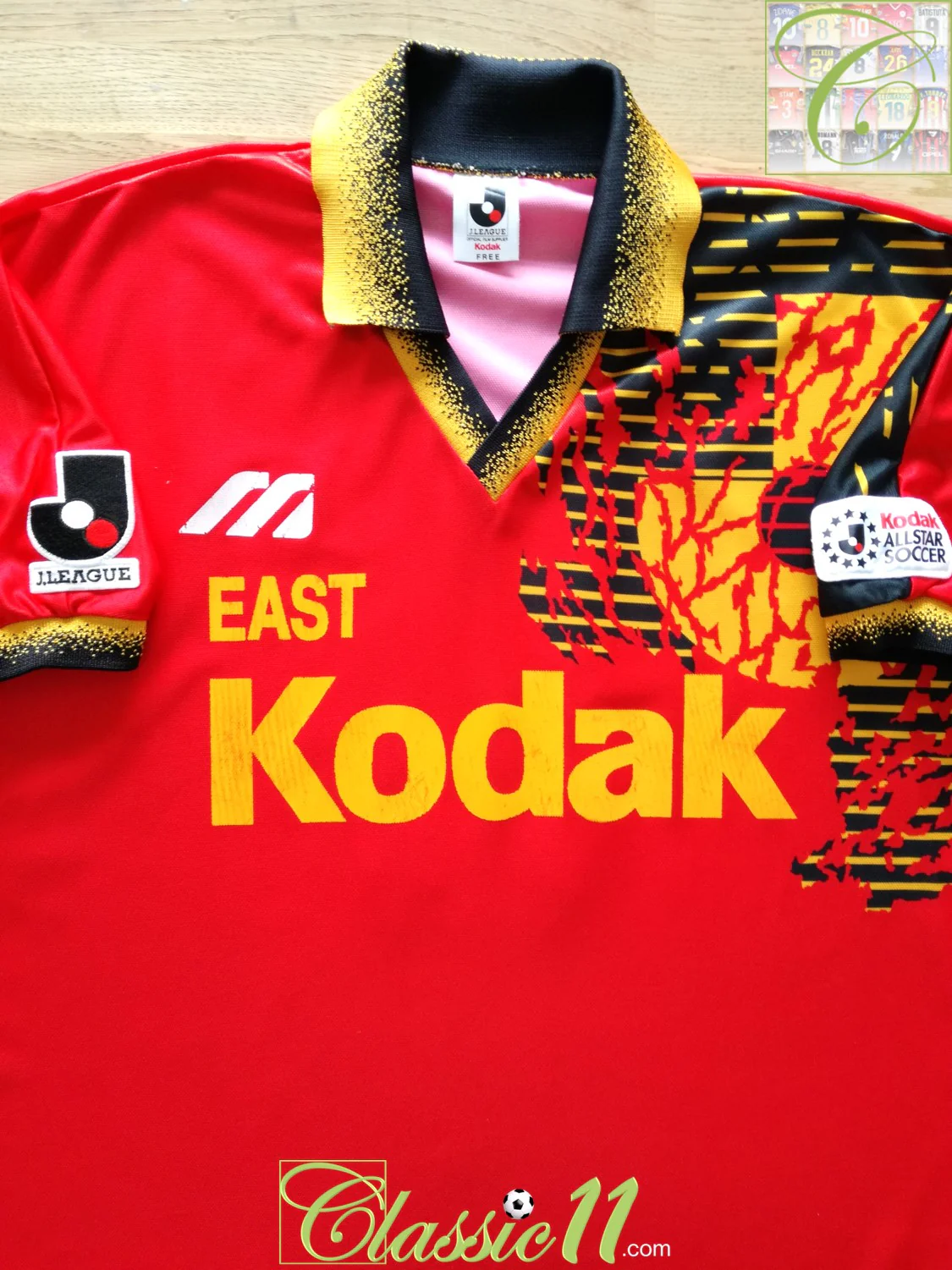 1993 J.League 'East' Kodak All Star Football Shirt (L) - Image 2