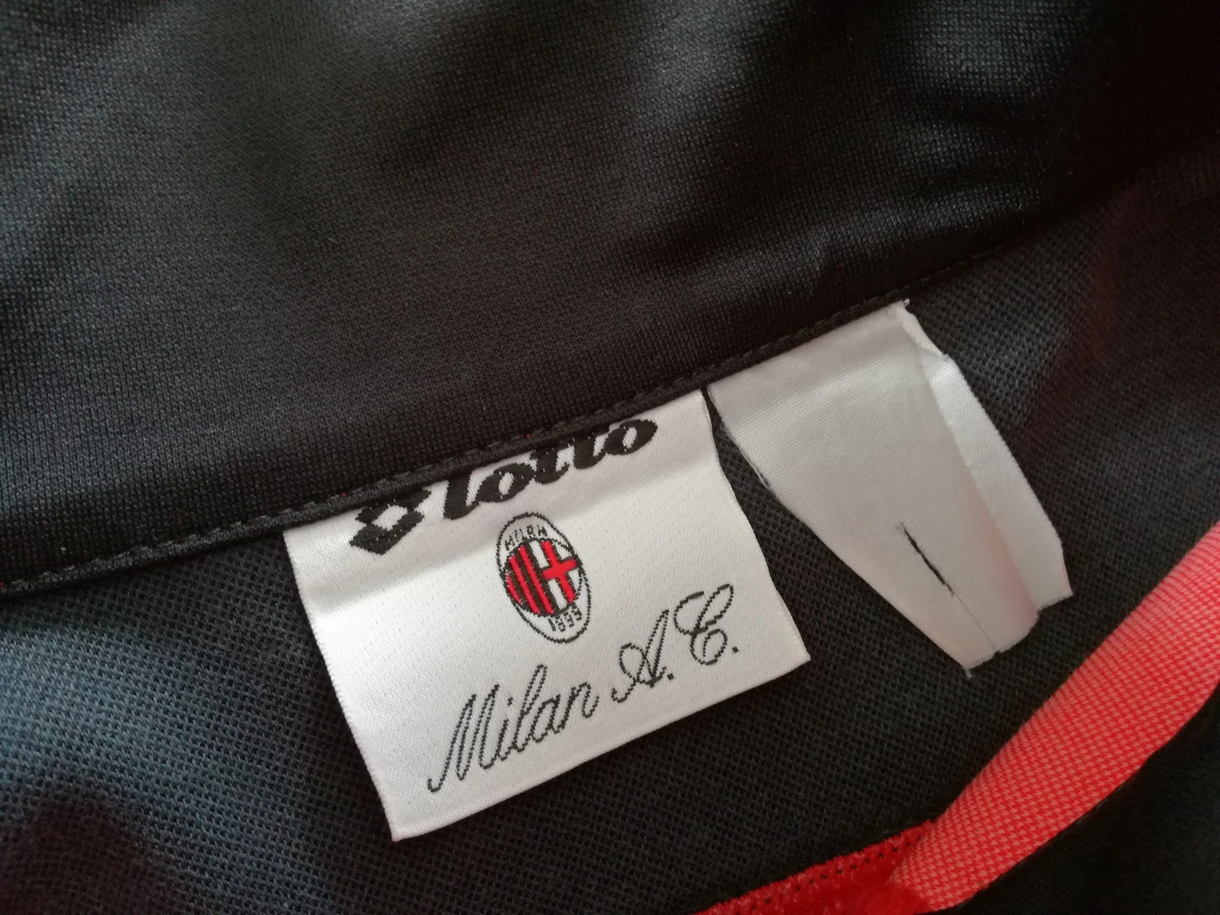 1994/95 AC Milan Football Training Top (XL) - Image 2