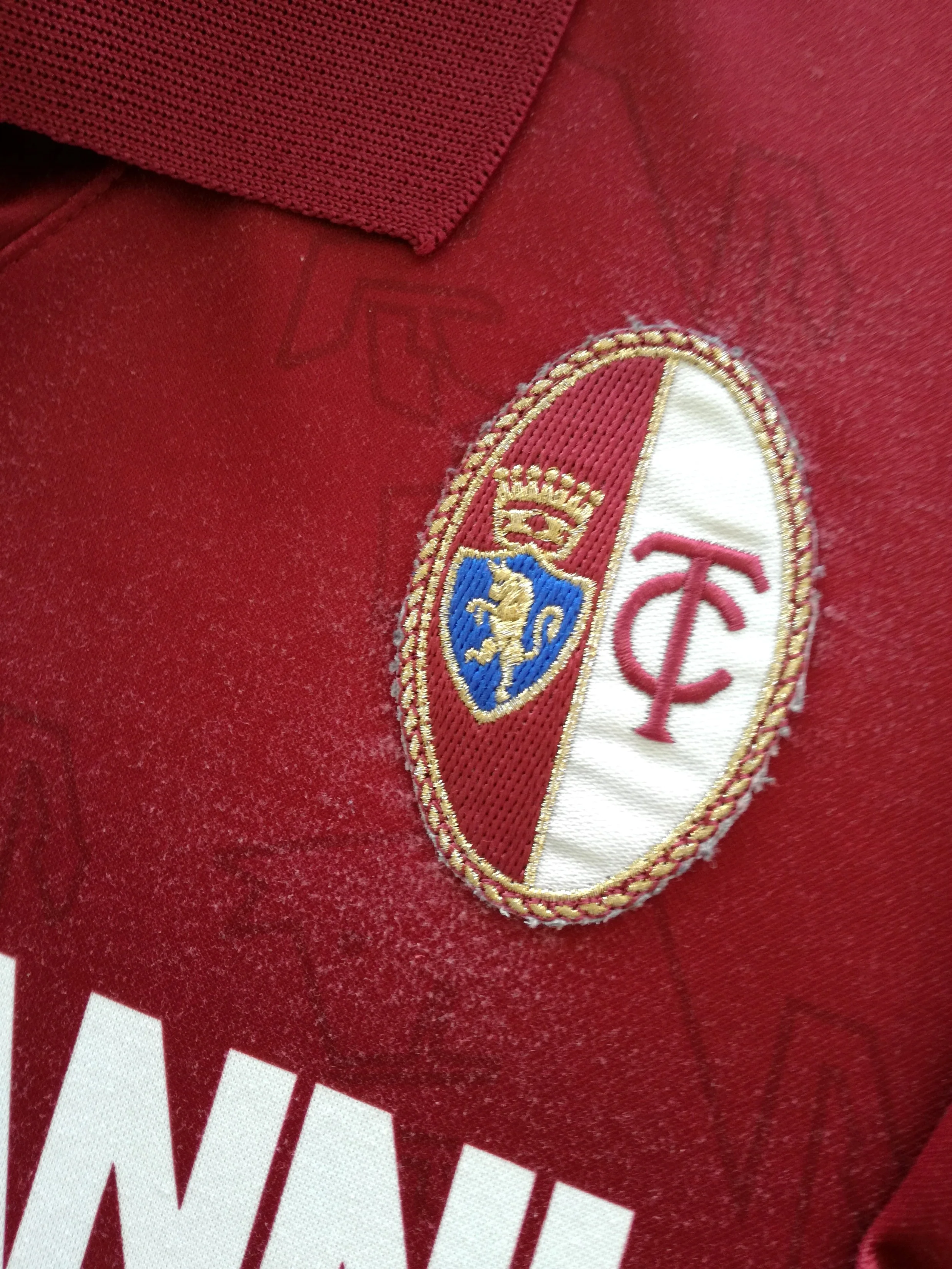 1994/95 Torino Home Football Shirt. (M) - Image 3