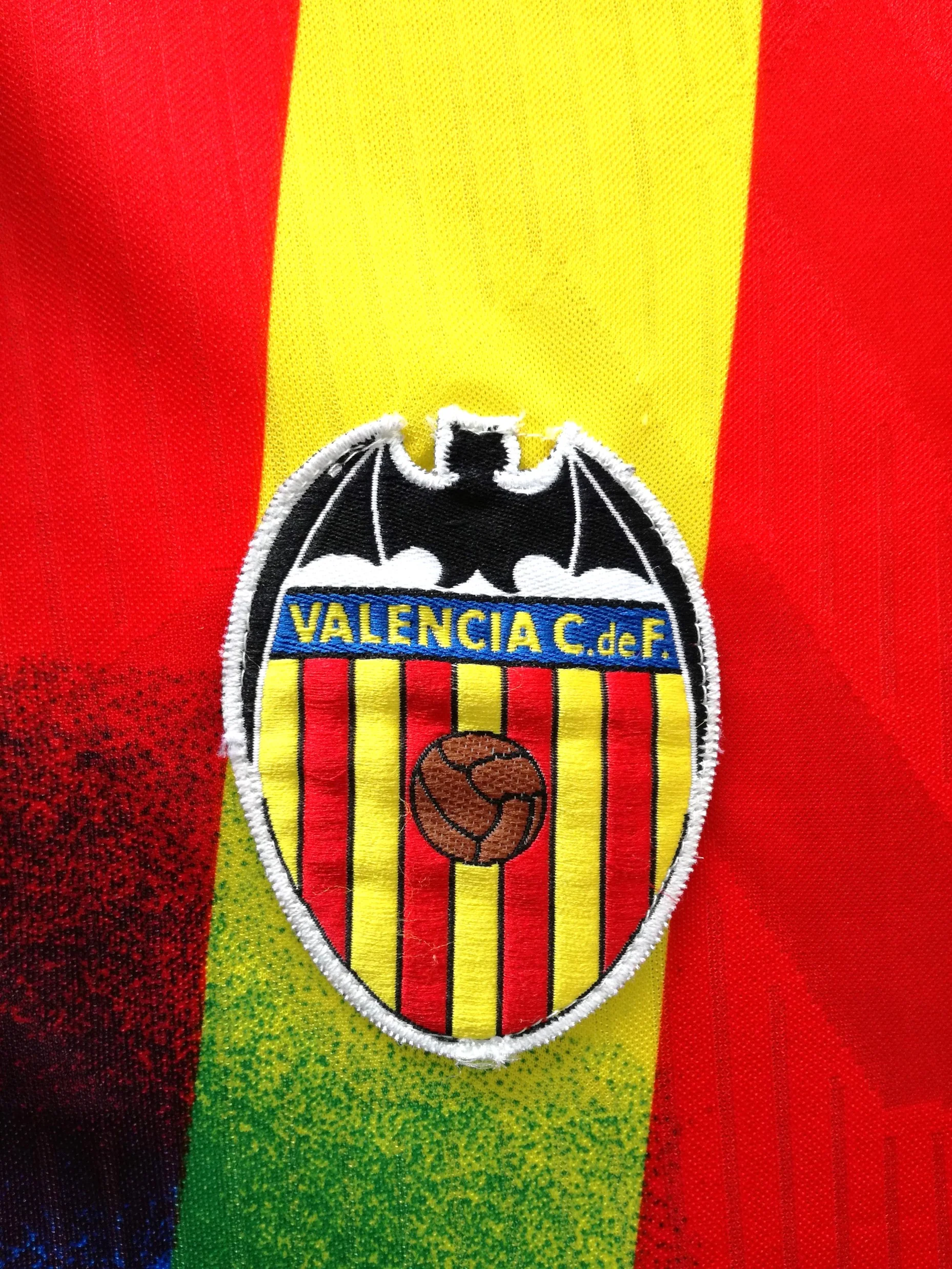 1994/95 Valencia Away Football Shirt (L) - Image 5
