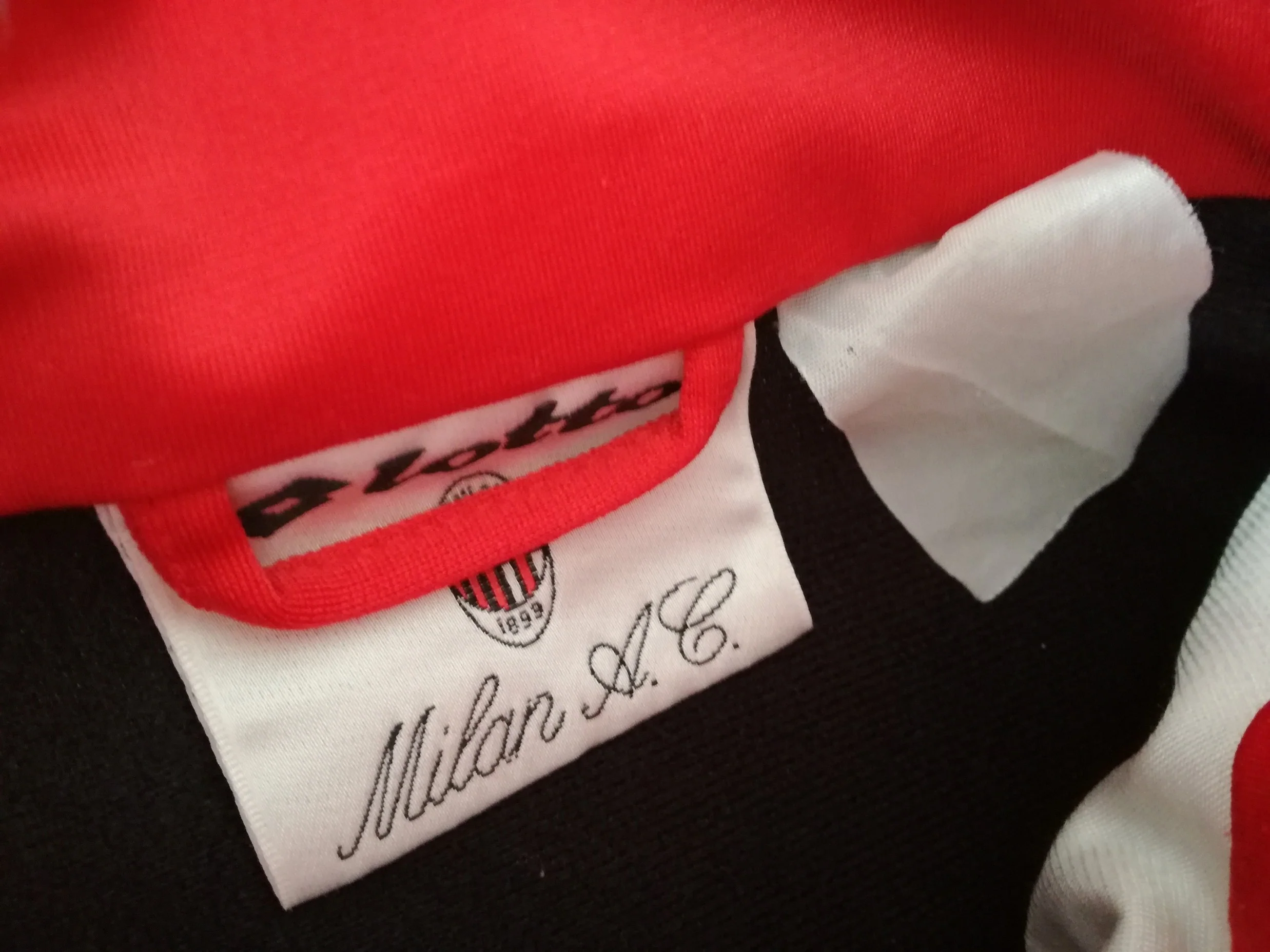 1994 AC Milan Track Jacket (S) - Image 5