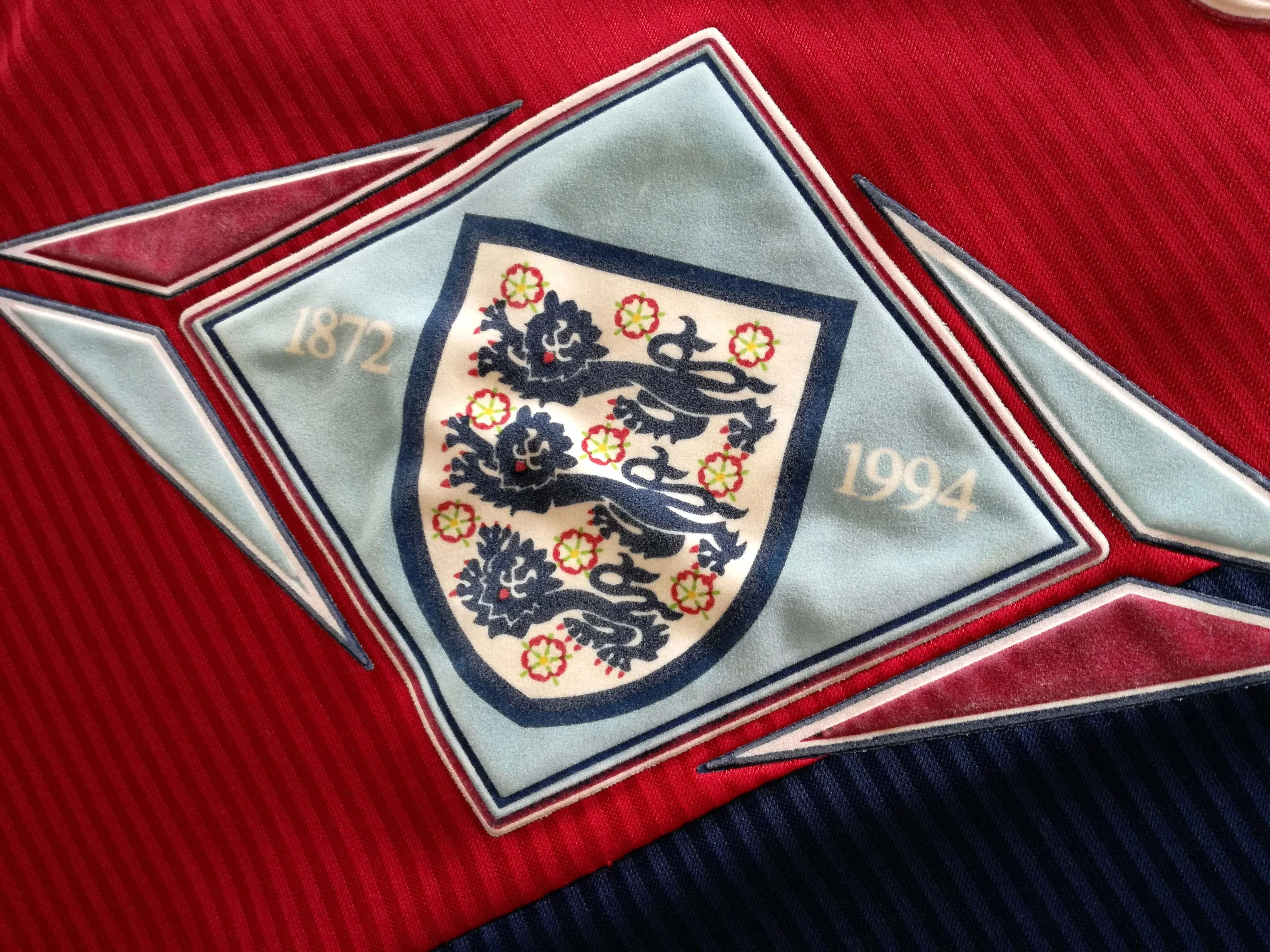 1994 England Training Shirt (XL) - Image 5