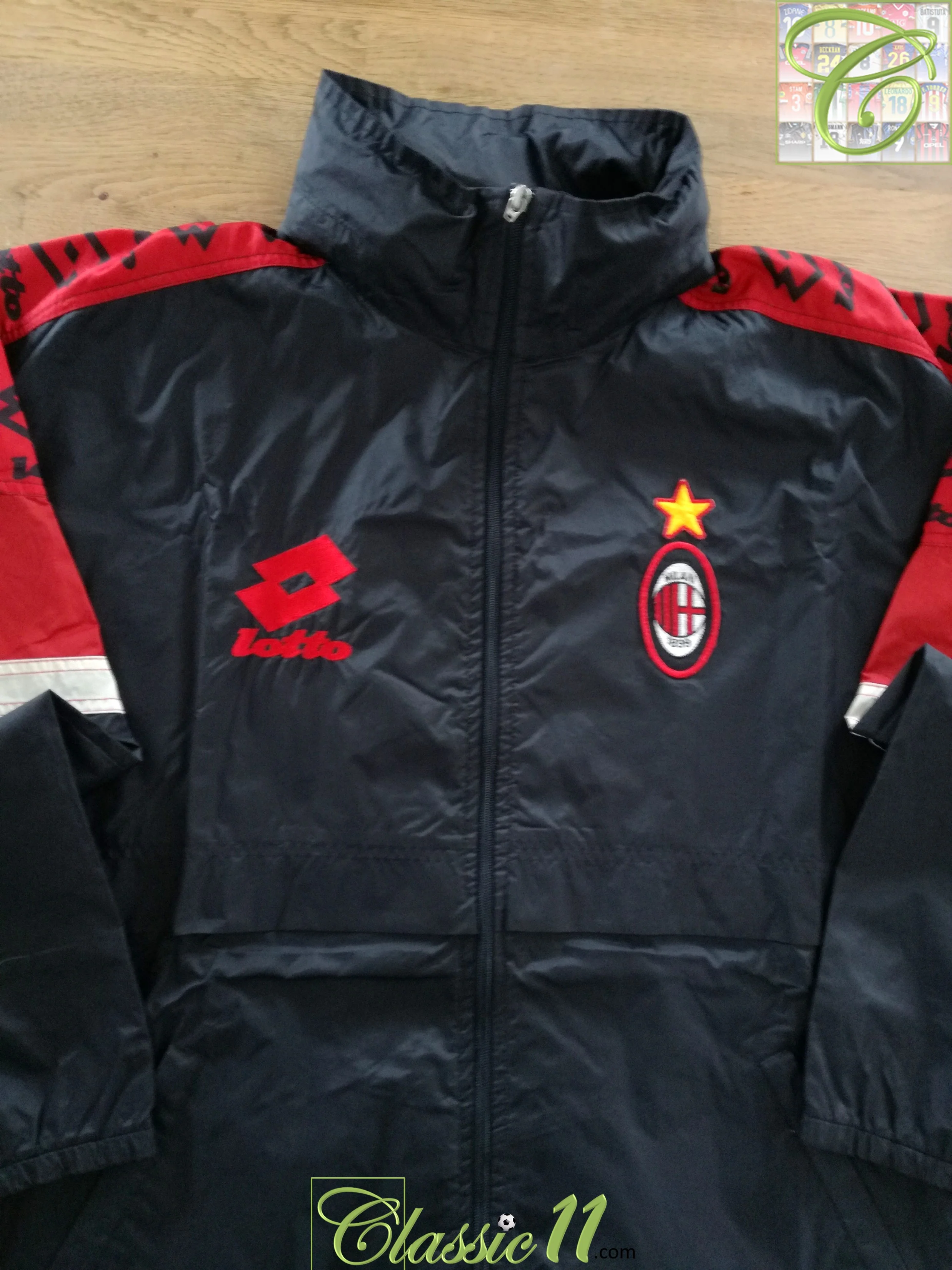 1996/97 AC Milan Rain Jacket (XL)