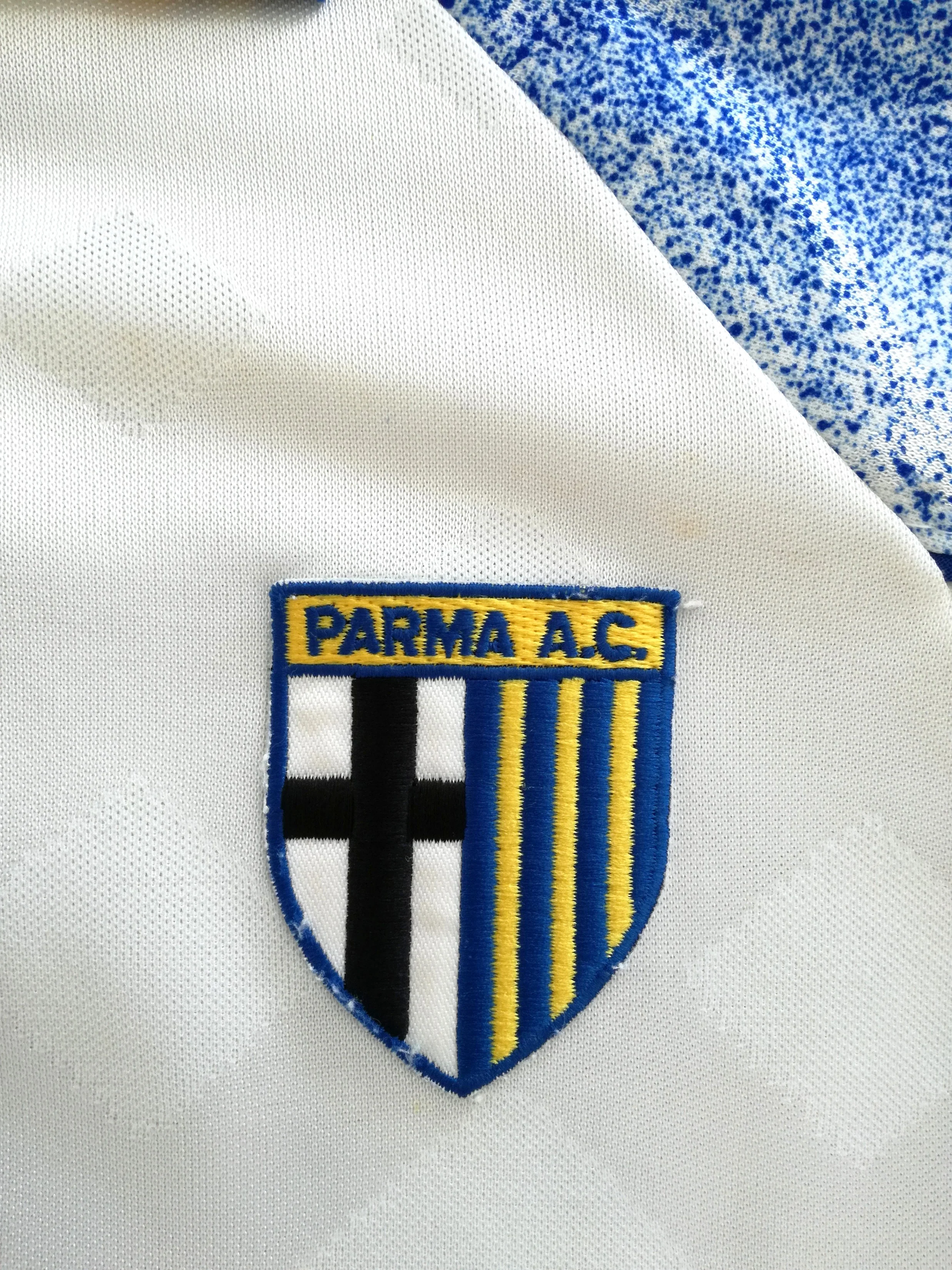 1995/96 Parma Home Football Shirt (XL) - Image 4