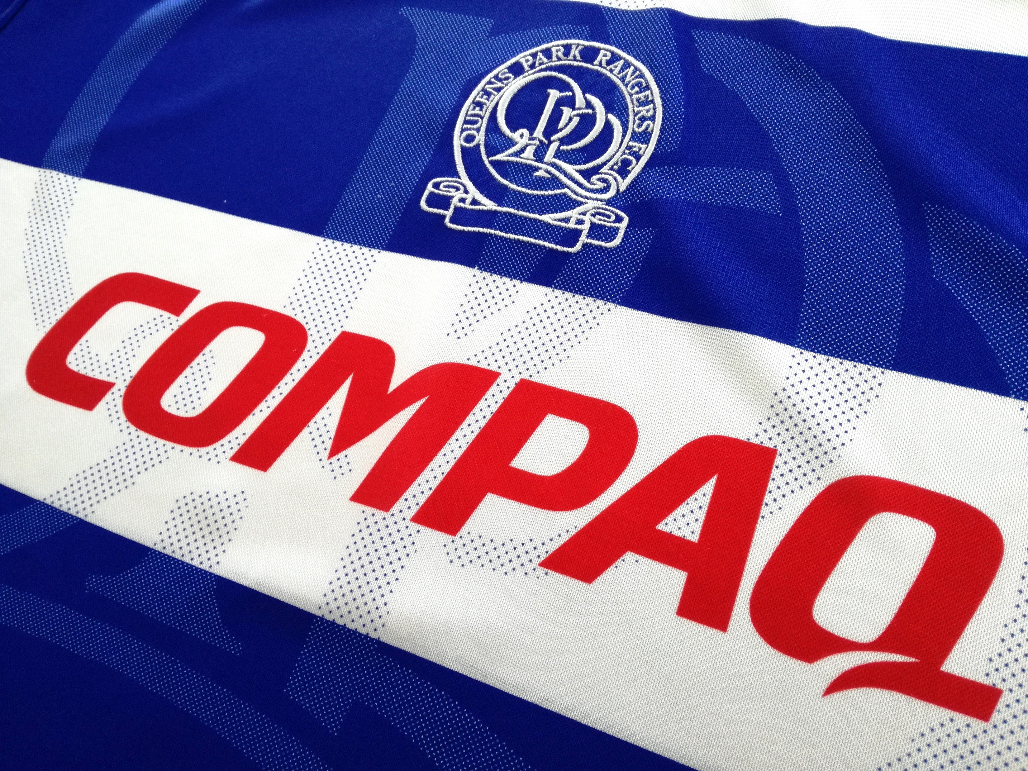 1995/96 QPR Home Football Shirt (M) - Image 3