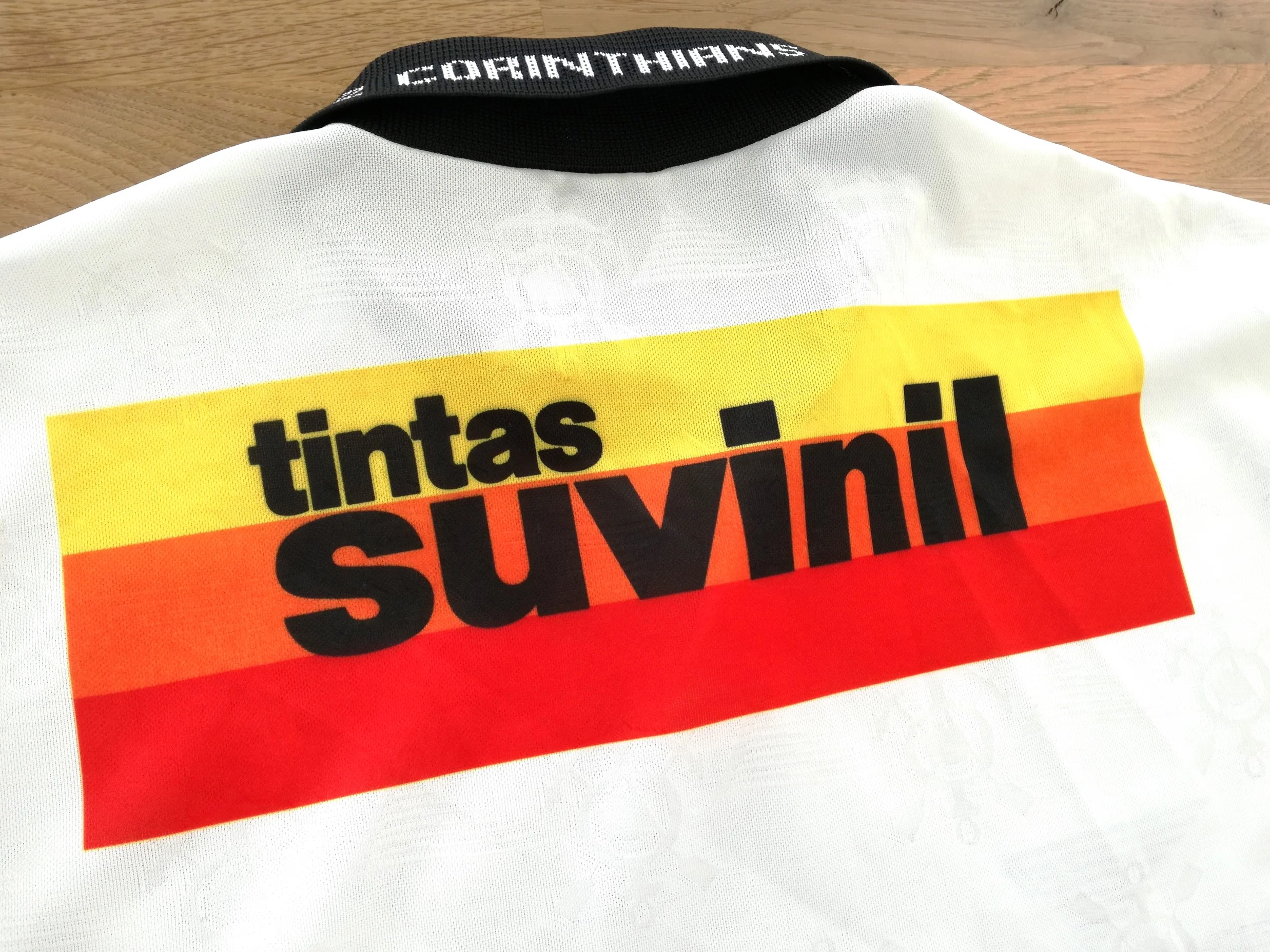 1995 Corinthians Home Football Shirt (L) - Image 7