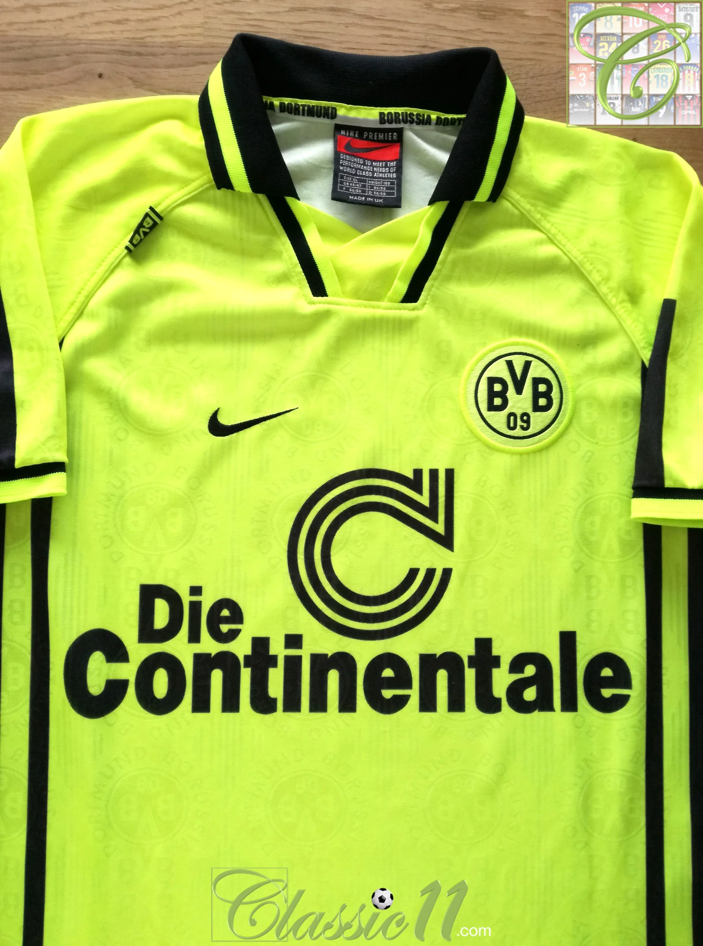 1996/97 Borussia Dortmund Home Football Shirt (Kids)