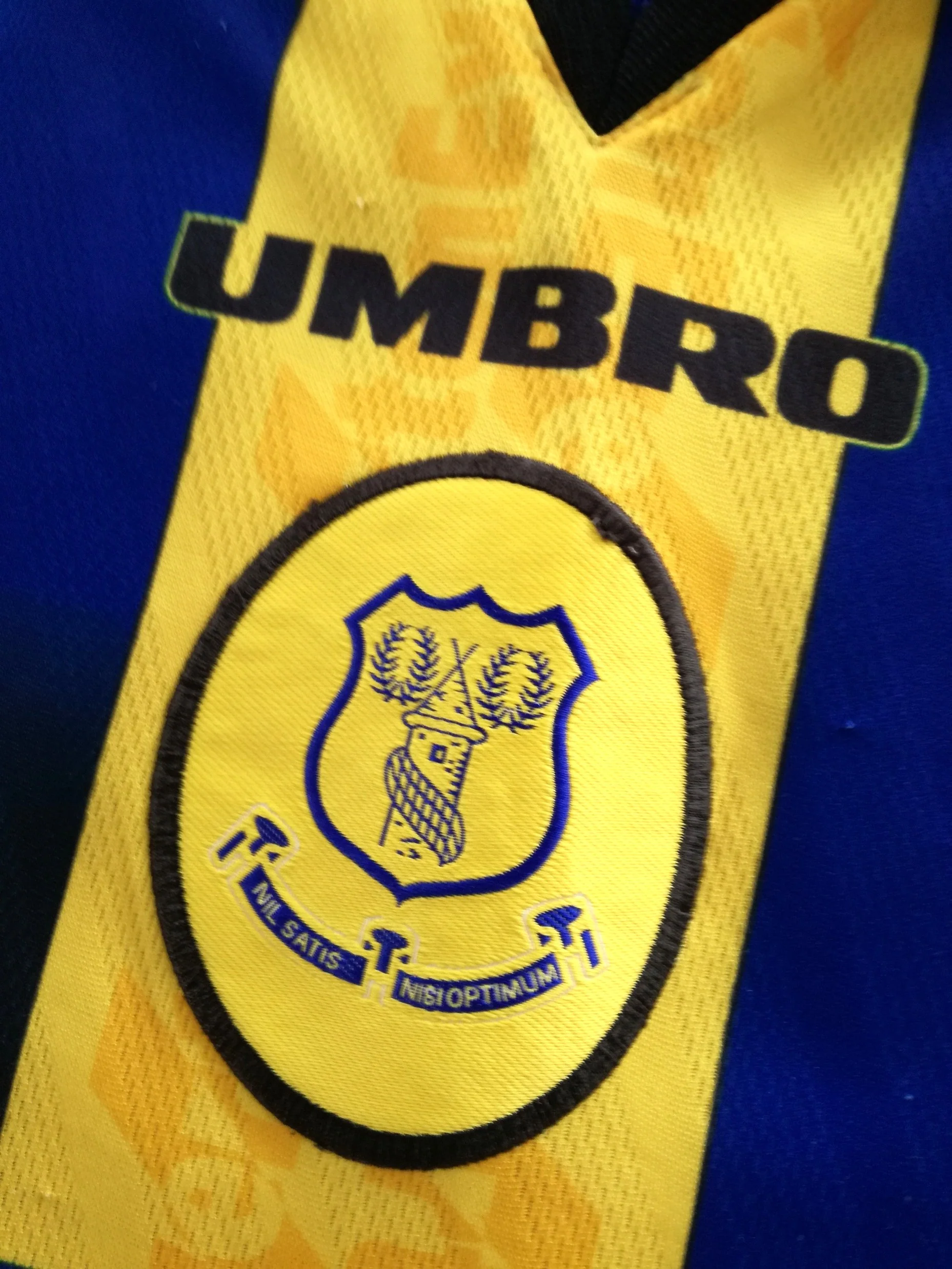 1996/97 Everton Away Football Shirt Speed #10 (XXL) - Image 5