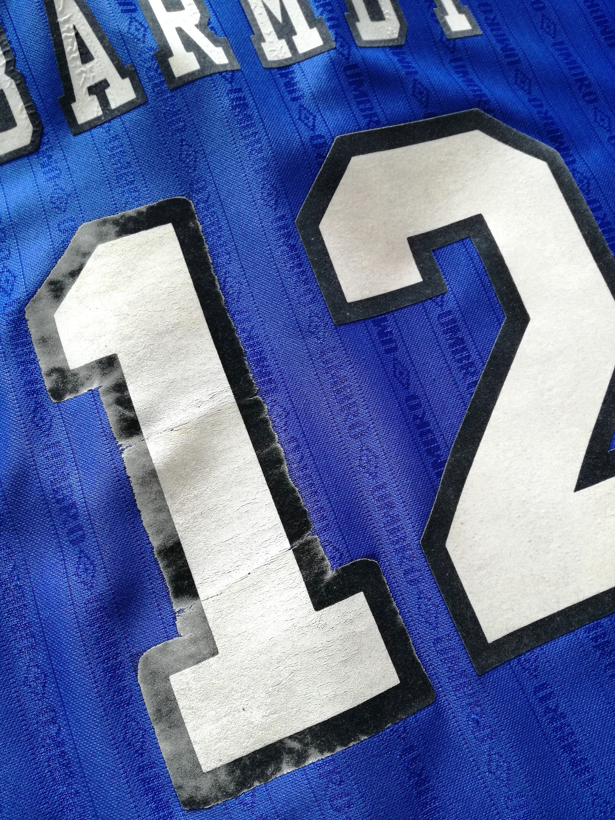 1996/97 Everton Home Football Shirt Barmby #12 (K) - Image 4