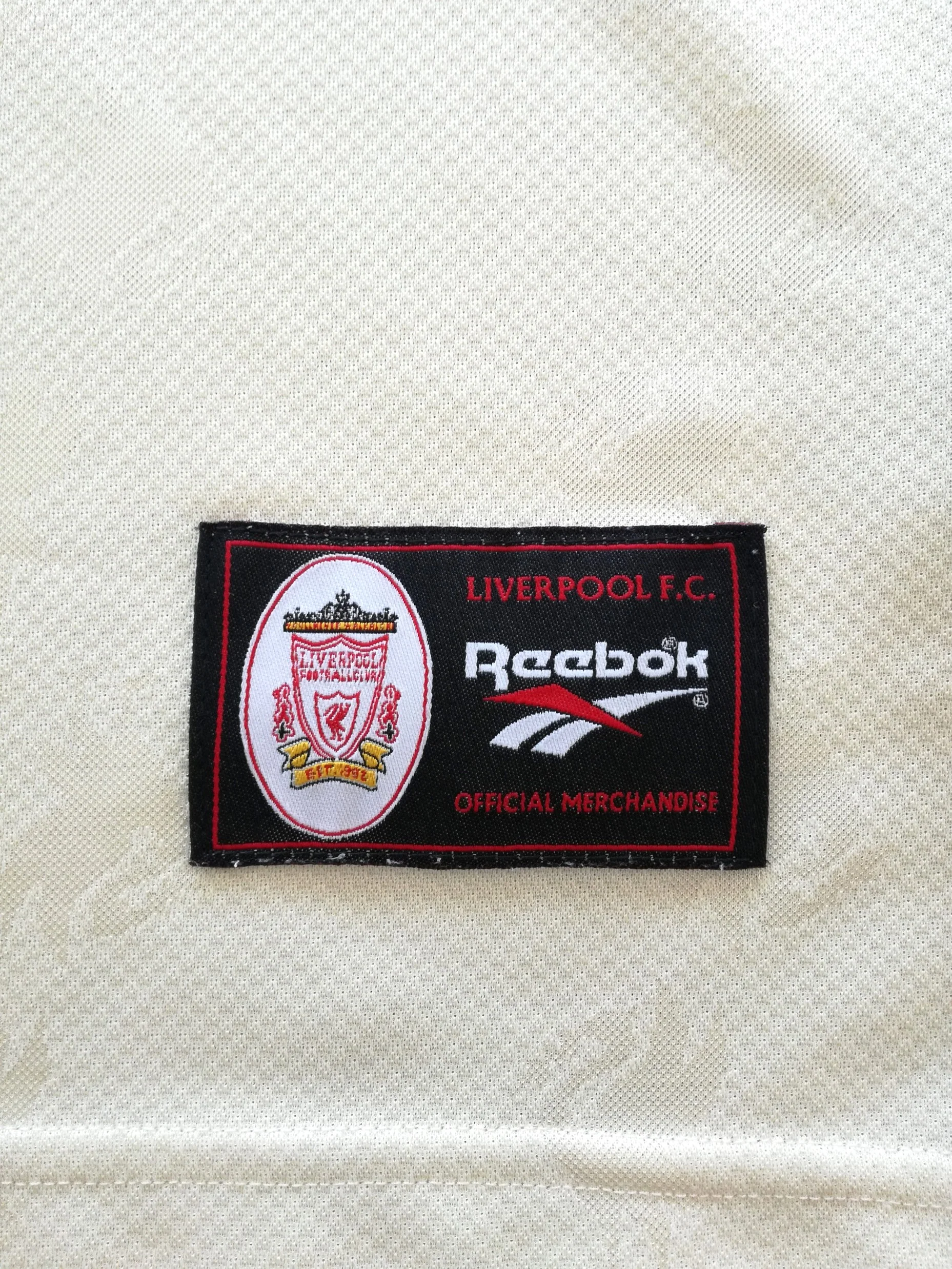 1996/97 Liverpool Away Football Shirt #14 (S) - Image 7