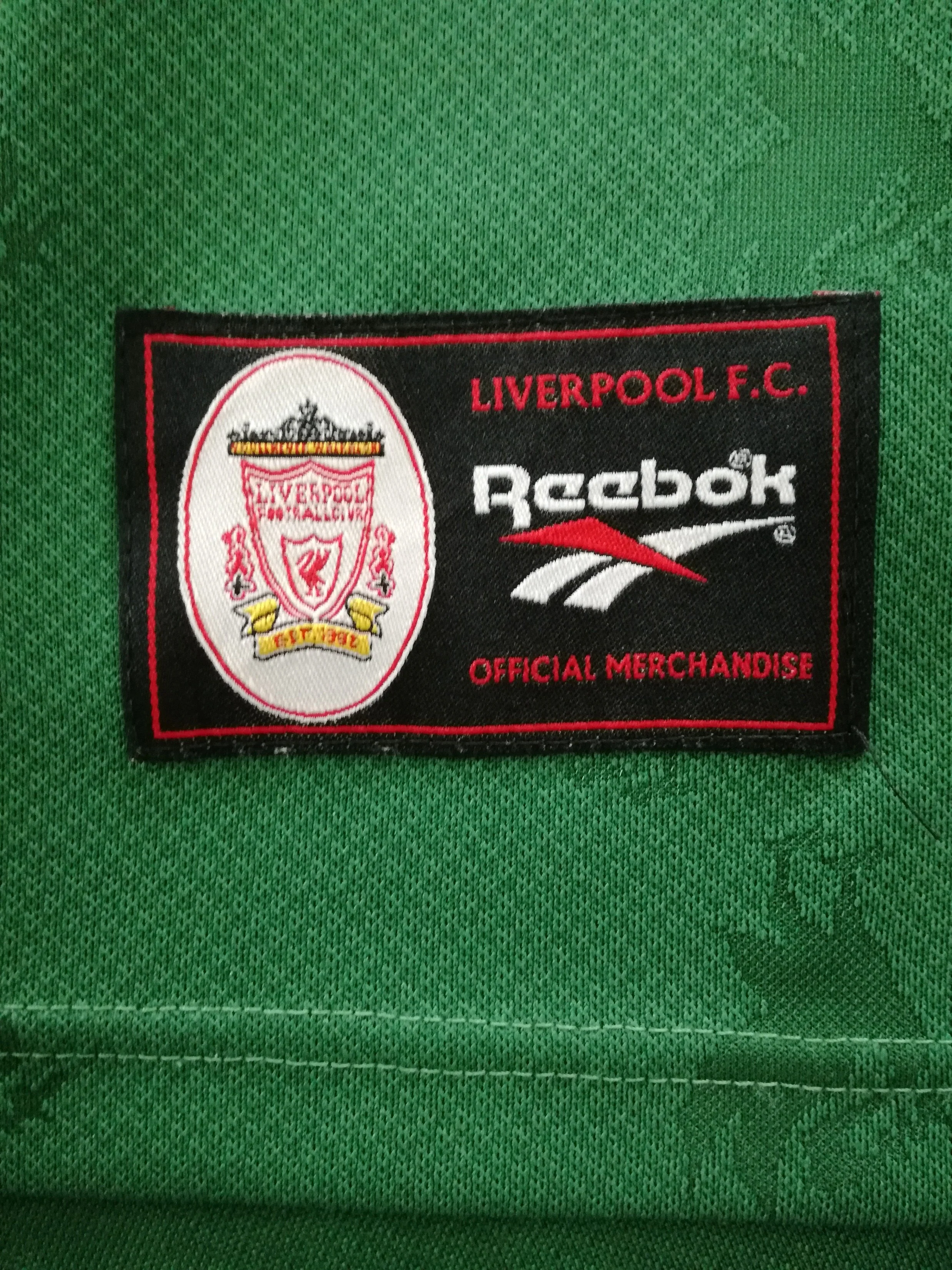 1996/97 Liverpool GK Football Shirt (M) - Image 7