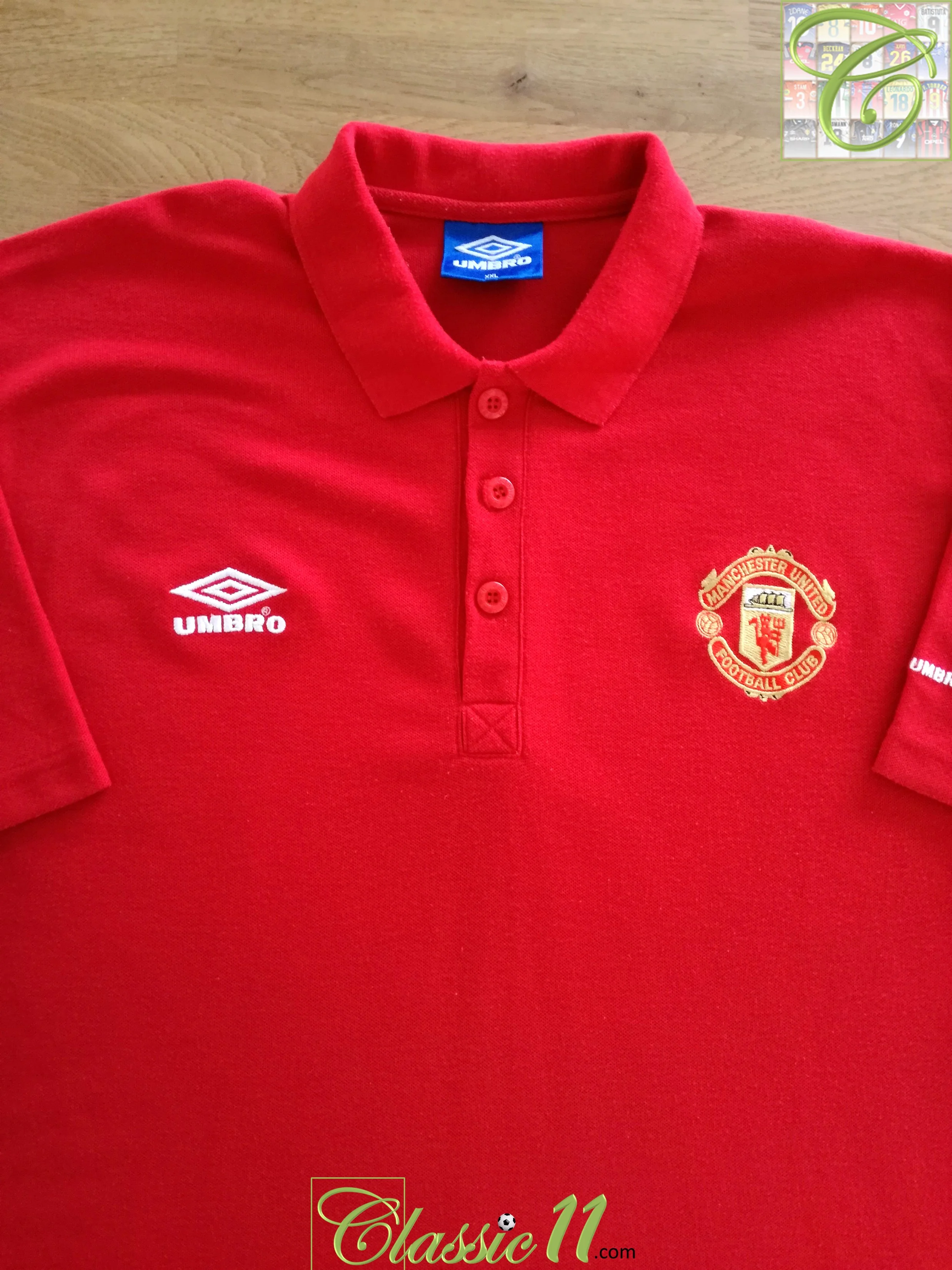 1996/97 Man Utd Polo Shirt (XXL)