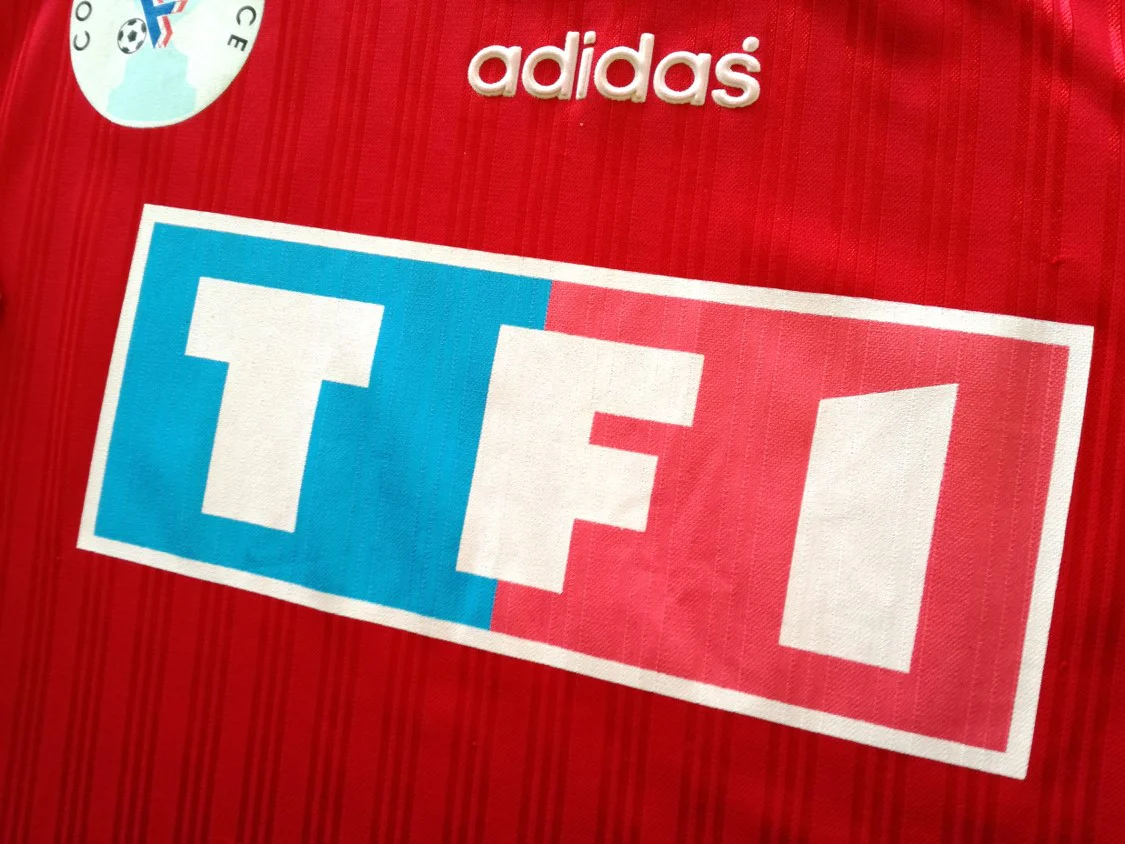 1996/97 Monaco Home Coupe de France Football Shirt. (Collins) #7 (XL) - Image 7