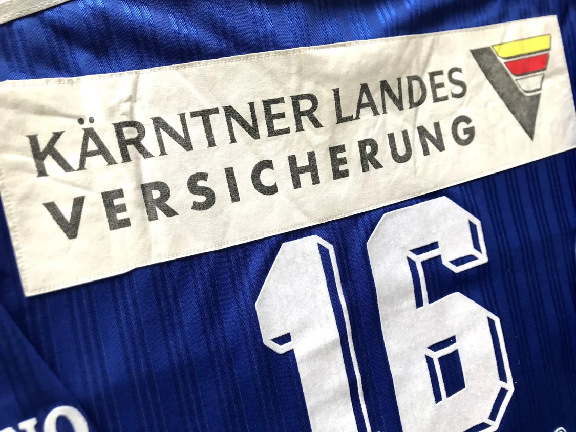 1996/97 SV Velden Home Player Issue Football Shirt (L) - Image 8