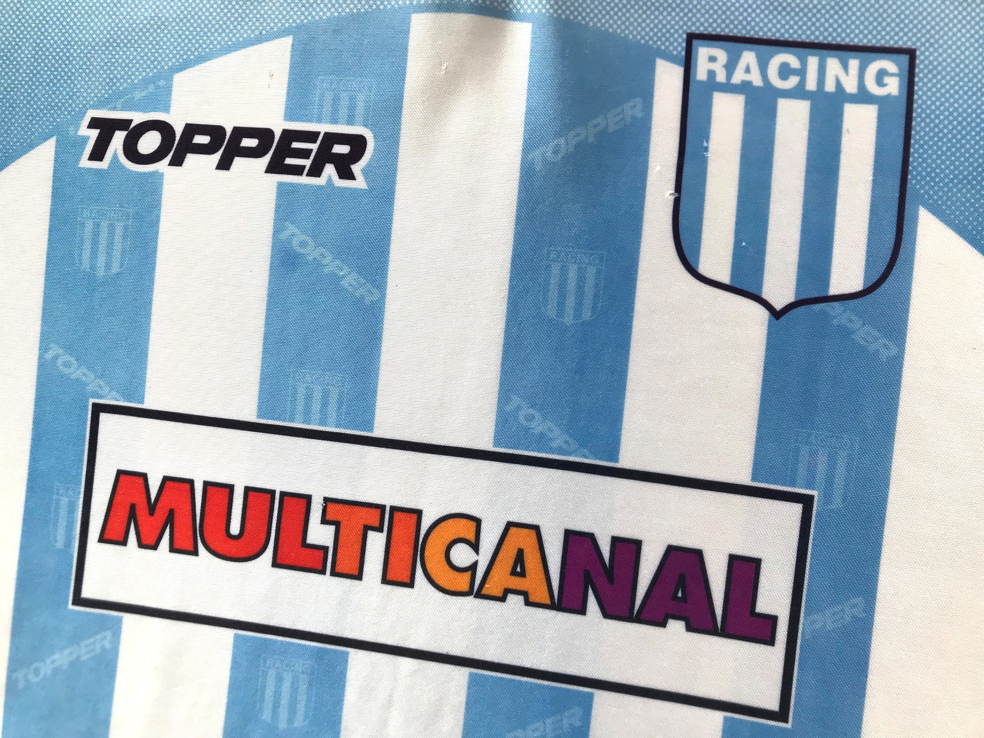 1996 Racing Club Home Football Shirt (M) - Image 3