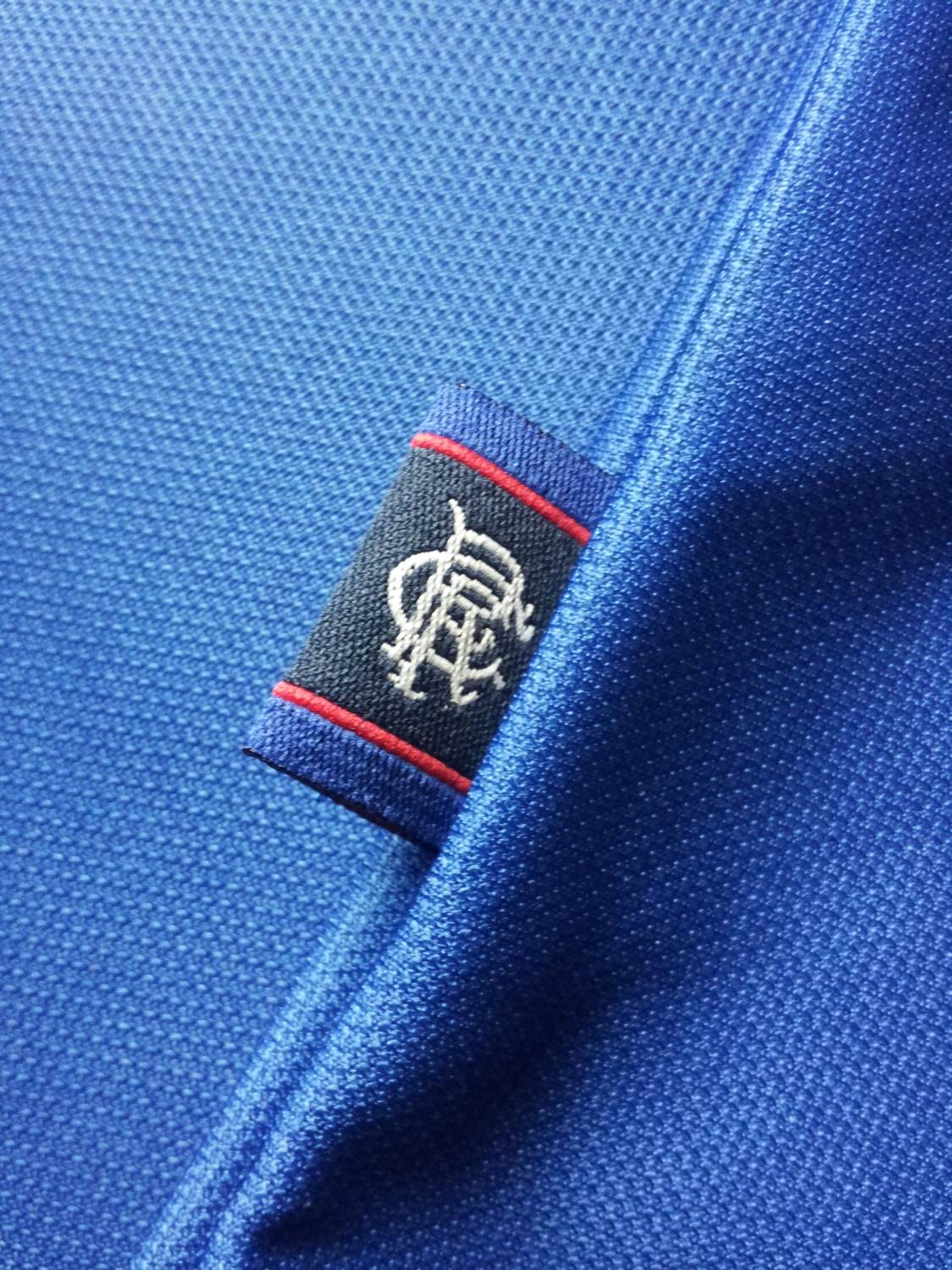 1998/99 Rangers Home Football Shirt V.Bronckhorst #8 (XL) - Image 4