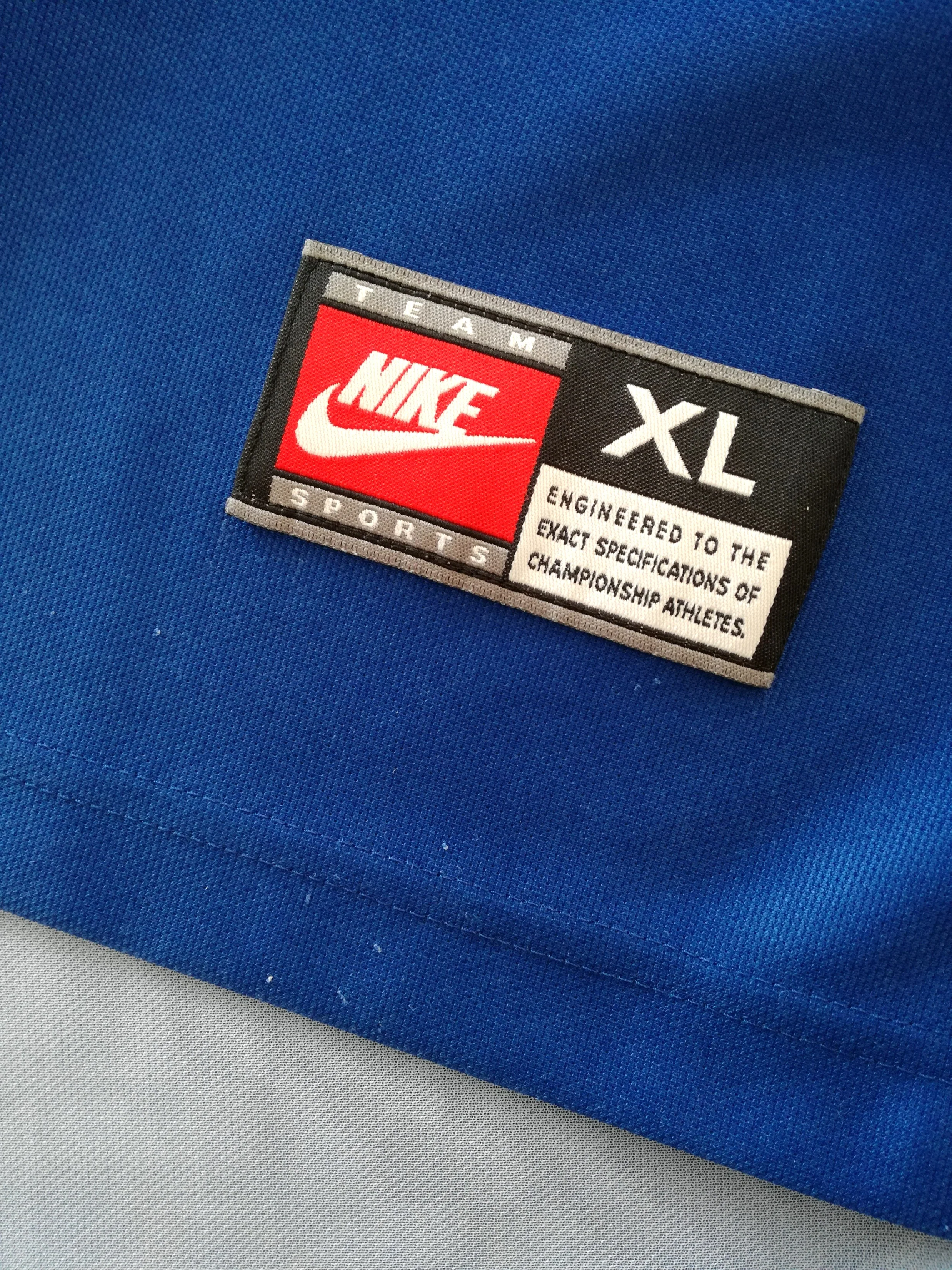 1998/99 Rangers Home Football Shirt V.Bronckhorst #8 (XL) - Image 9